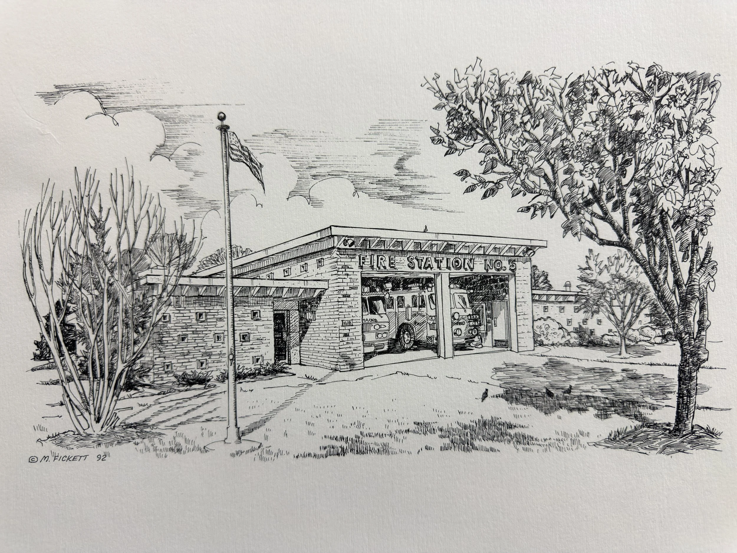 "Old Station 5" Print