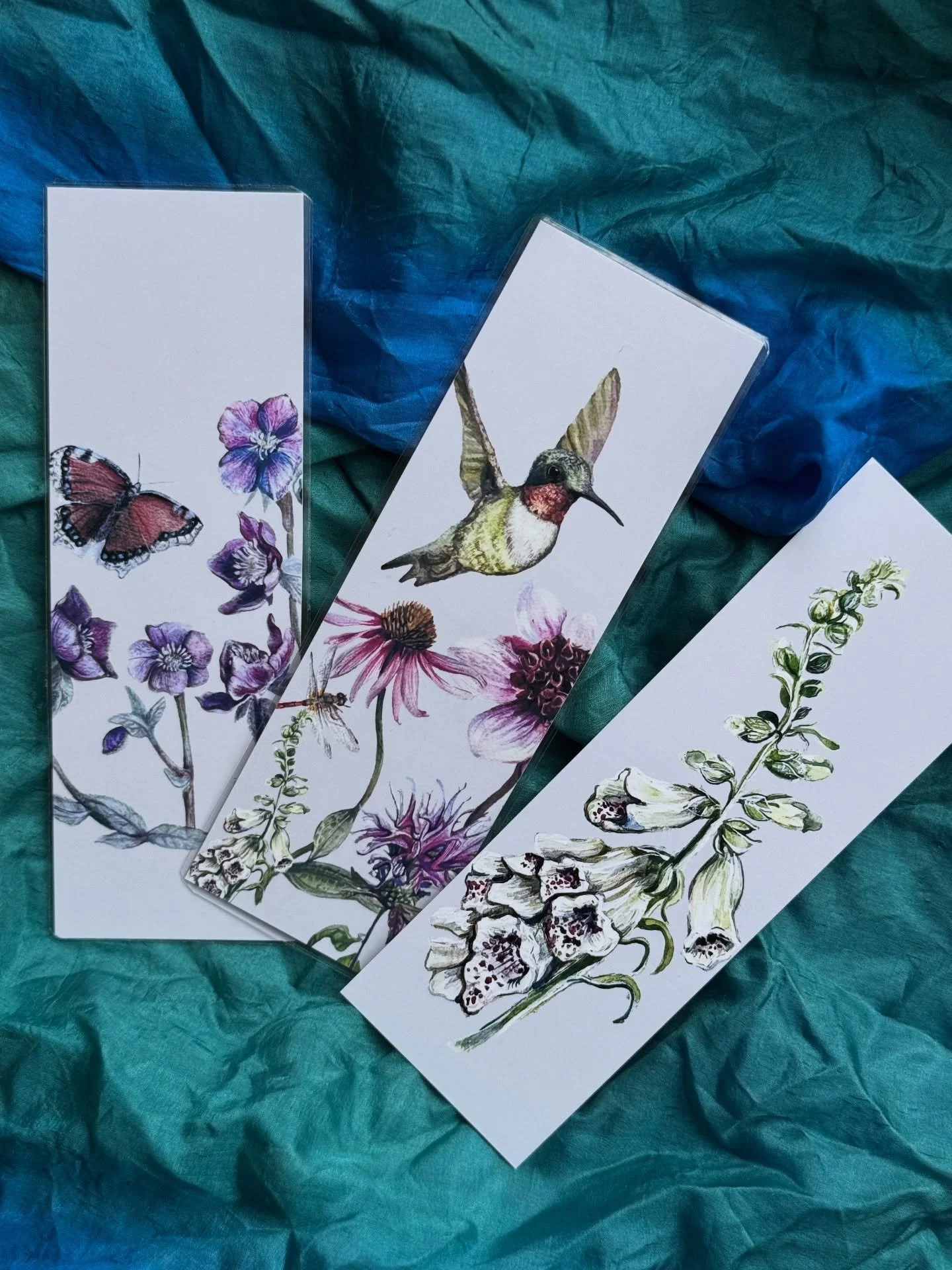 I don&rsquo;t have any markets for the next few months, but that doesn&rsquo;t mean there aren&rsquo;t new products in the works.

Testing out different bookmark designs with my florals and woodland animals. 
#woodlandart #bookmarks #wholesalebookmar