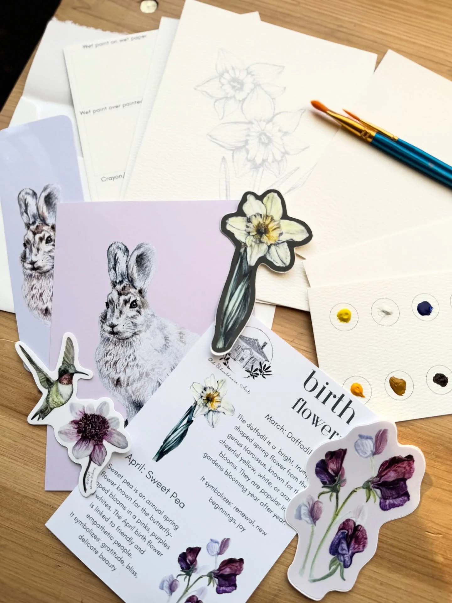 Today&rsquo;s Snail Mail is going out and it is PACKED full of goodies! Subscribers are getting access to my first ever watercolor tutorial! Over a half an hour of tips and guided instruction.

This was a goal I&rsquo;ve had for a while and I never t