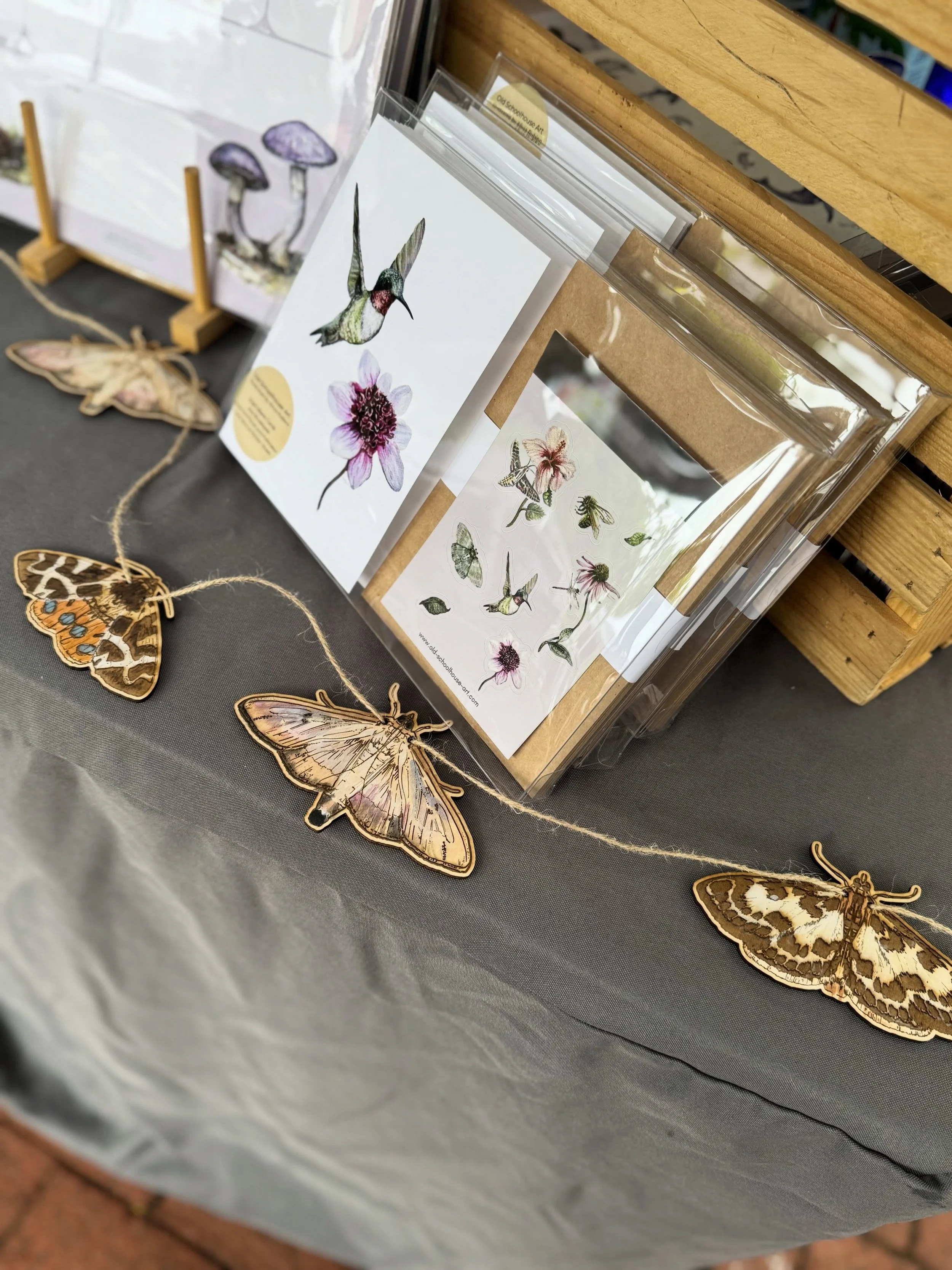 Thank you to everyone that came out to Heirloom Market today! One of my favorites despite the four hours of rain! #oldwethersfield #oldschoolhouse #vendorbooth #heirloommarket