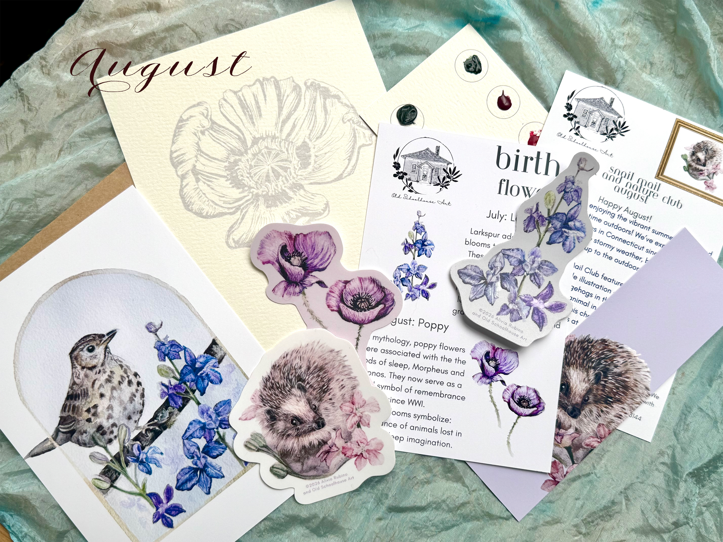 *Deluxe* Level Snail Mail Art & Nature Club