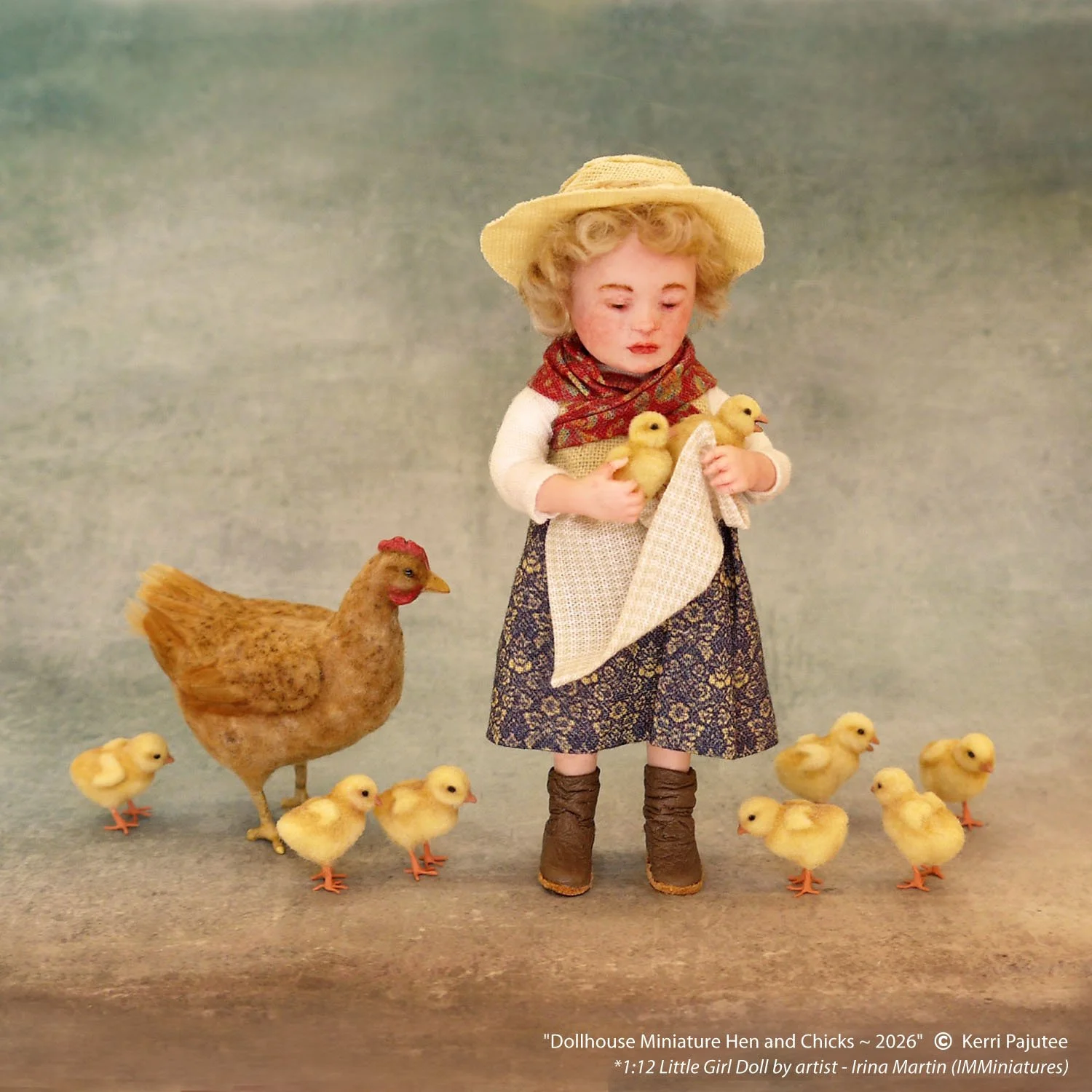 KP_Dollhouse Miniature Hen and Chicks 2026.jpg