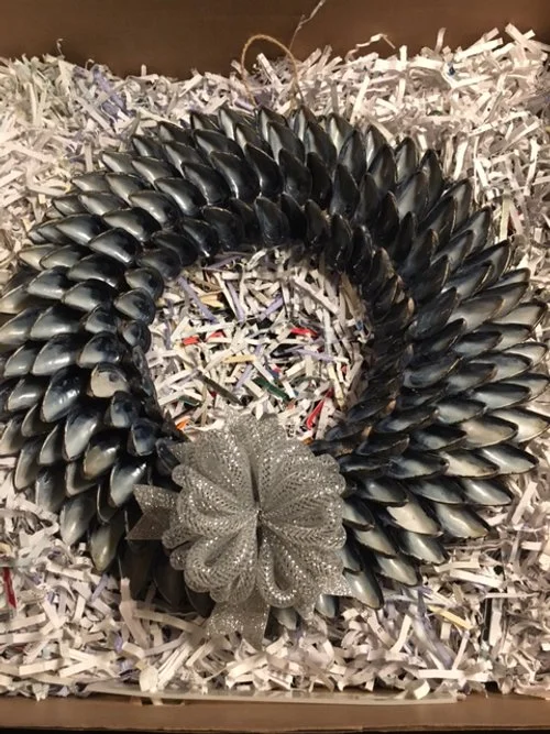 Mussel Shell Wreathe