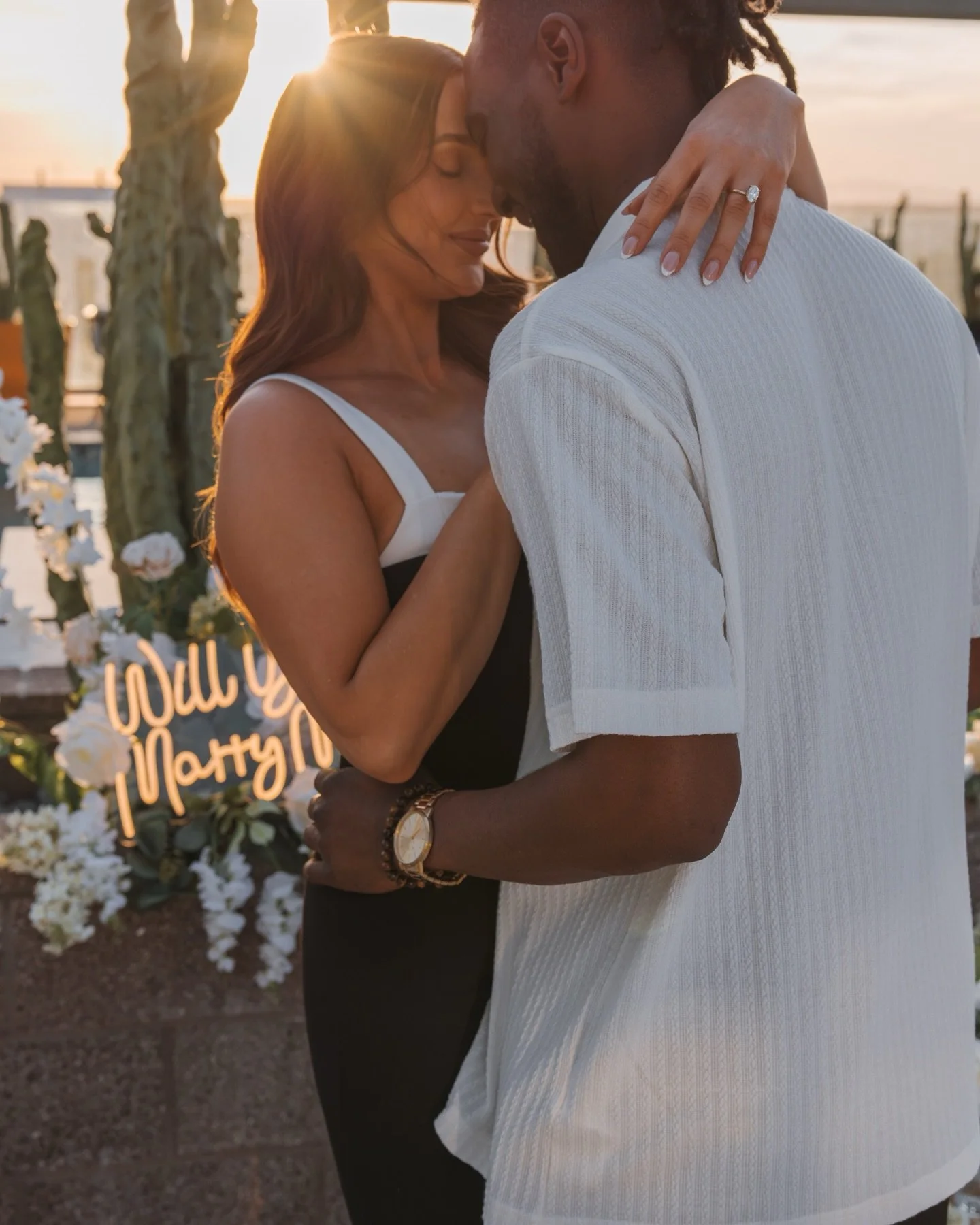 This rooftop proposal in downtown Phoenix, Arizona was glowing with love&mdash;and one I&rsquo;ll never forget. 🌅🥹

My client traveled from Canada with one goal: find the perfect place to propose in Phoenix. After talking through a few ideas, we re