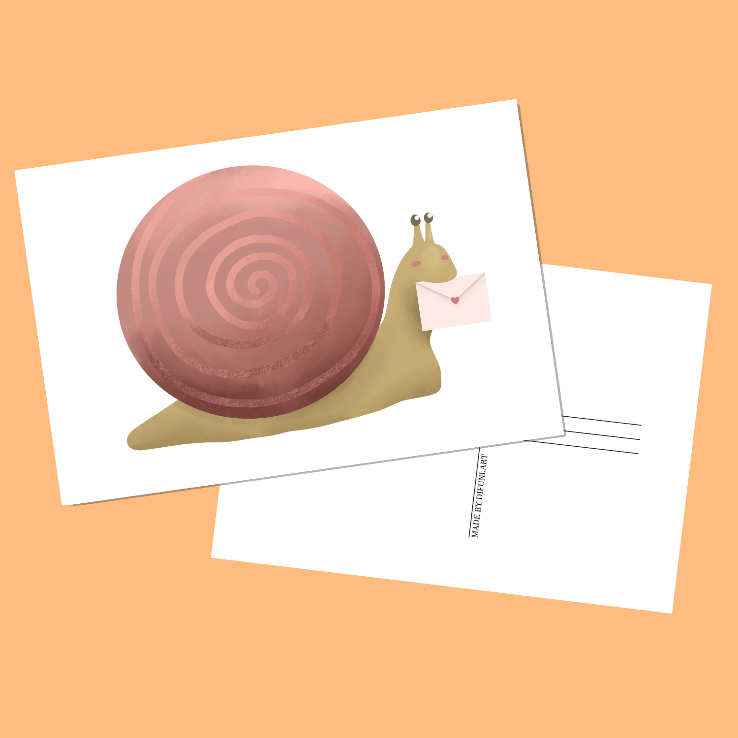 Snail Mail Postcard