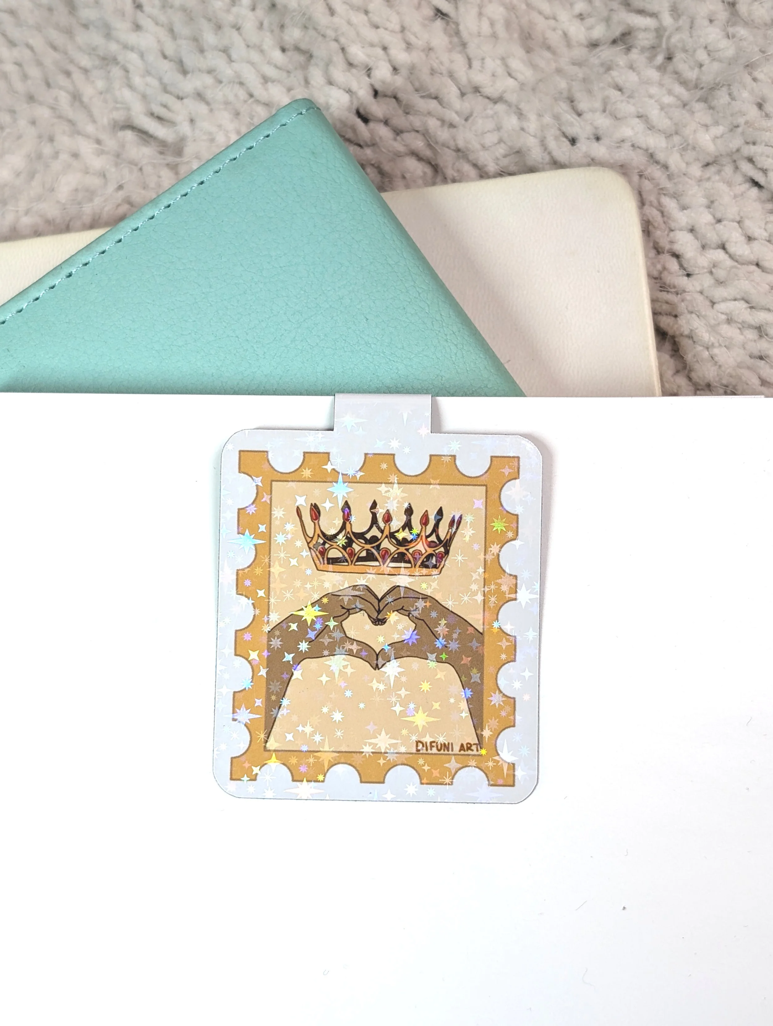 It's A Love Story Magnetic Bookmark