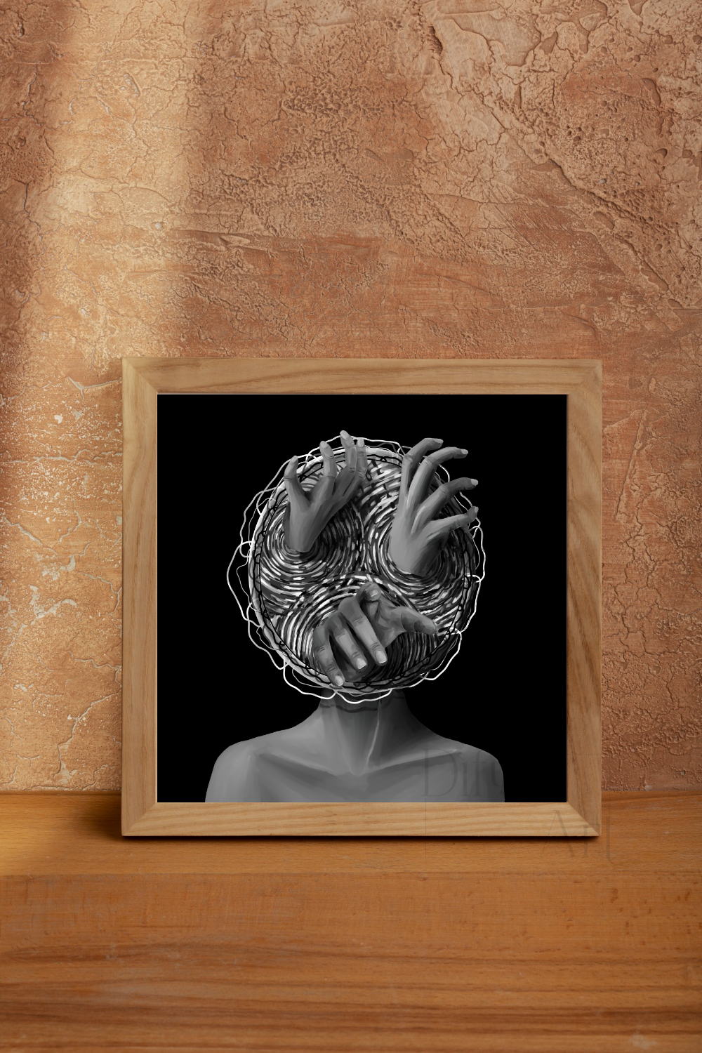 The Mirror Art Print