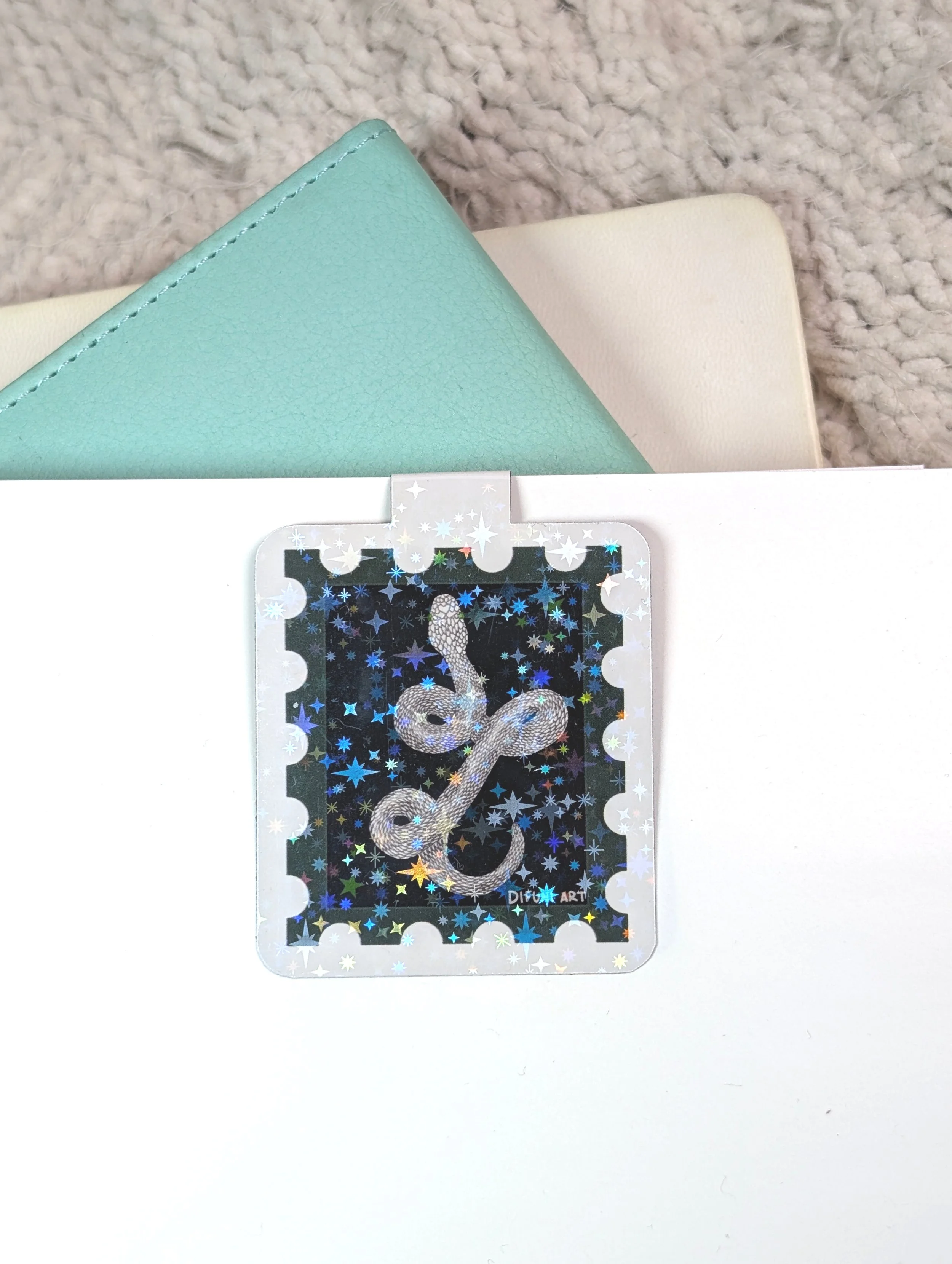 Snake Magnetic Bookmark
