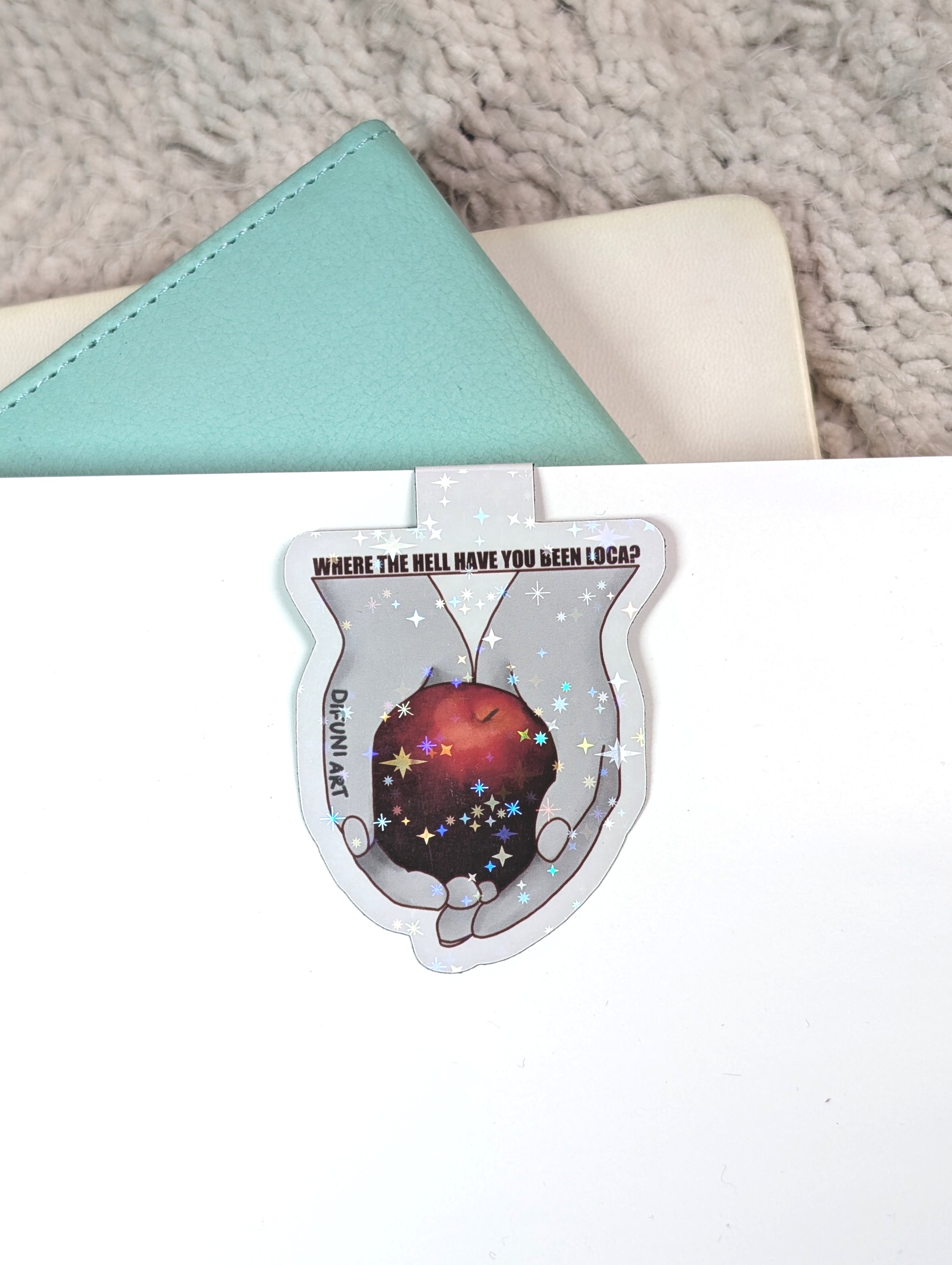 Where The Hell Have You Been Loca? Magnetic Bookmark