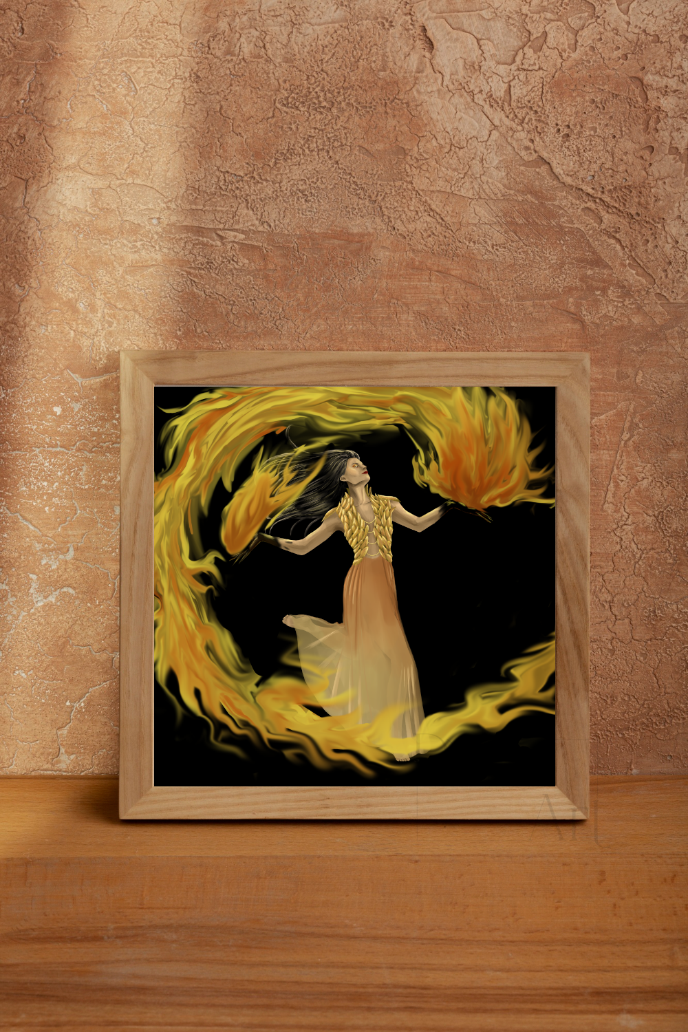 The Firey Art Print