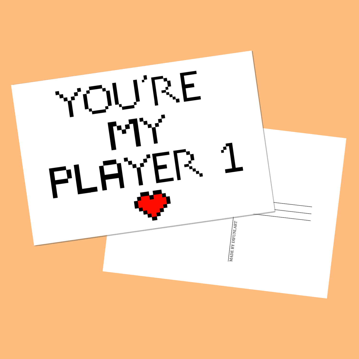 Player One Postcard