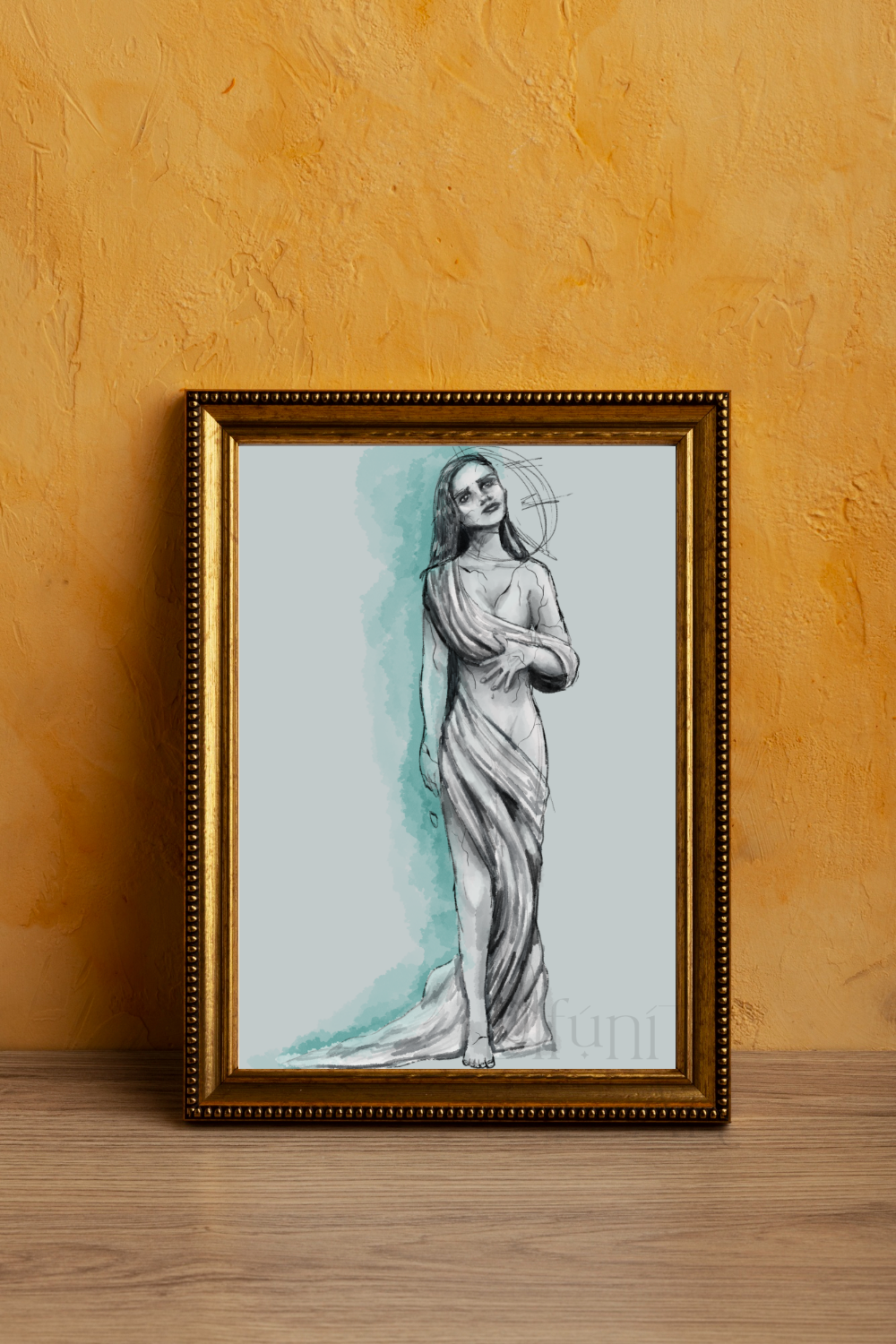 Denial Art Print | Gris Inspired