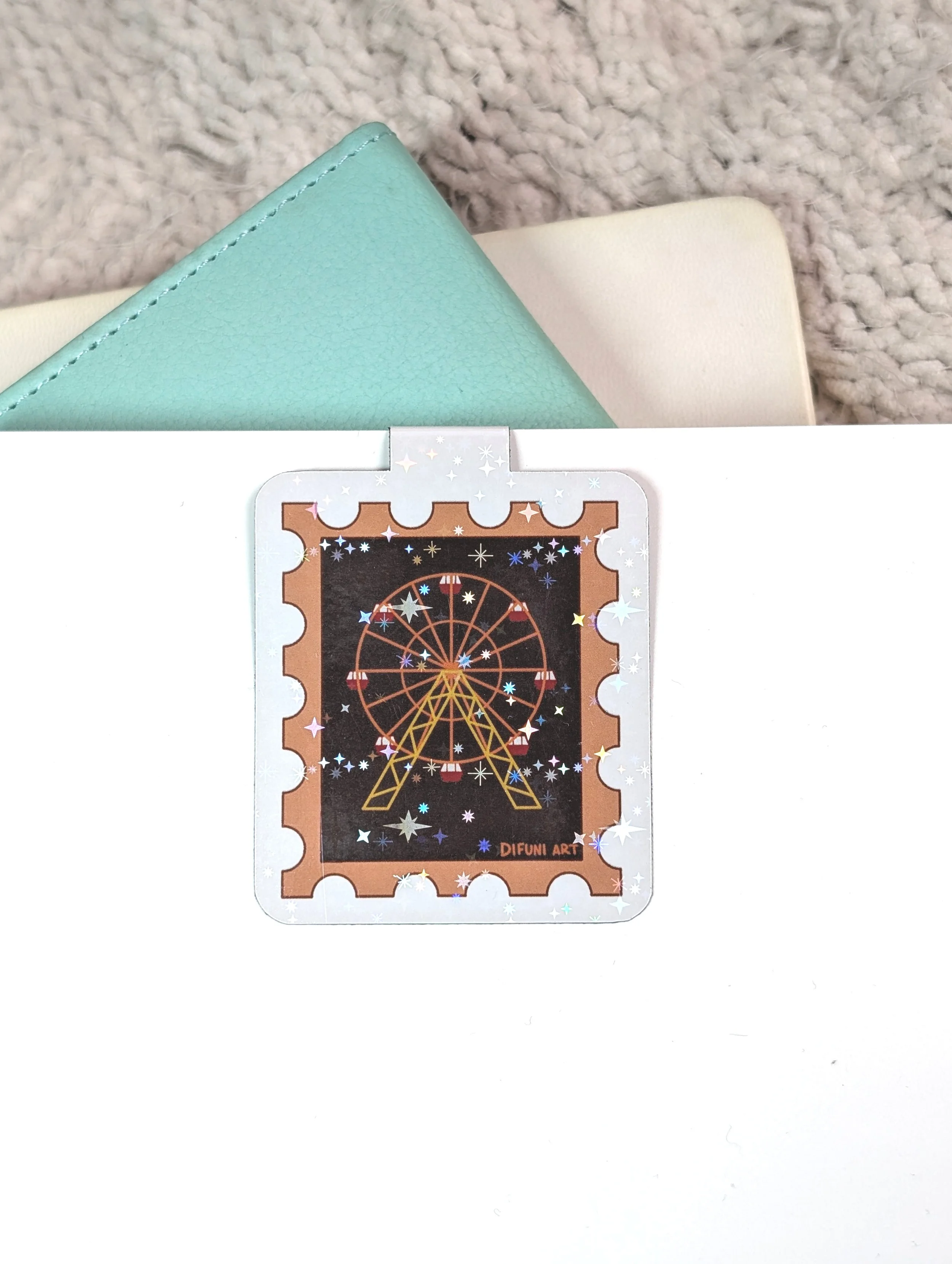 Coney Island Magnetic Bookmark