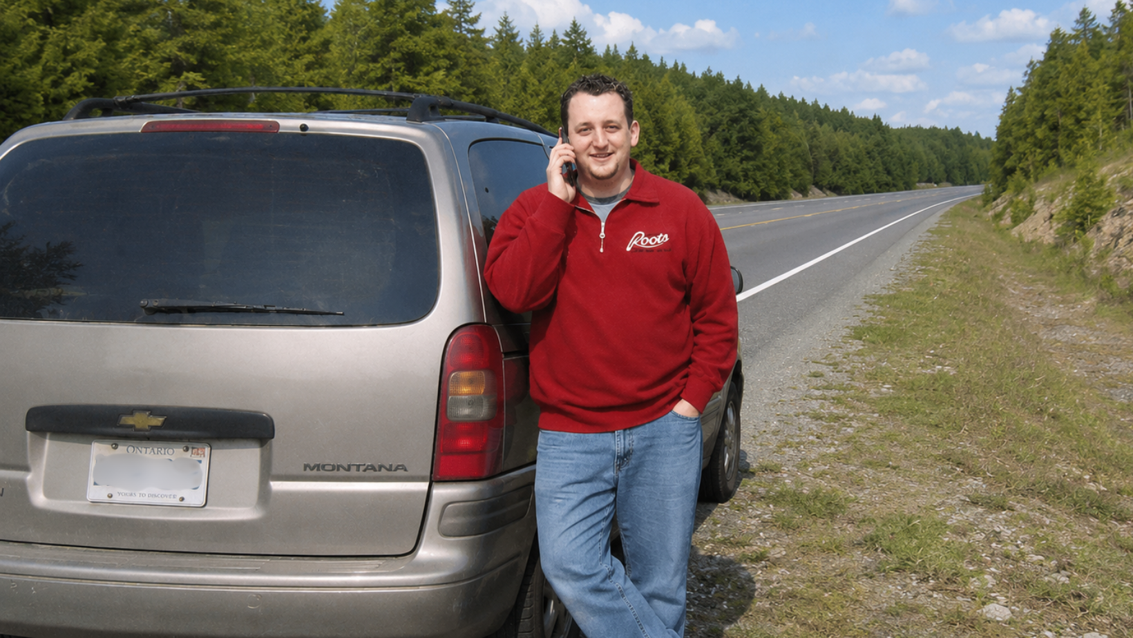 I pulled off the highway in rural Quebec. What I heard changed everything.