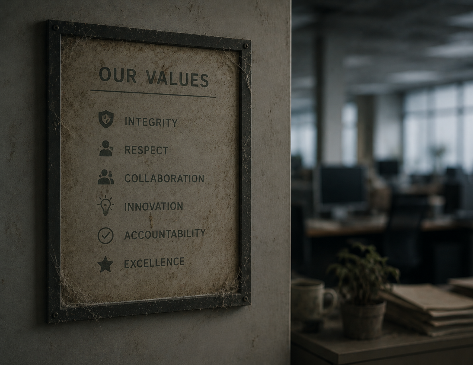 Why Do Our Values Feel Meaningless?