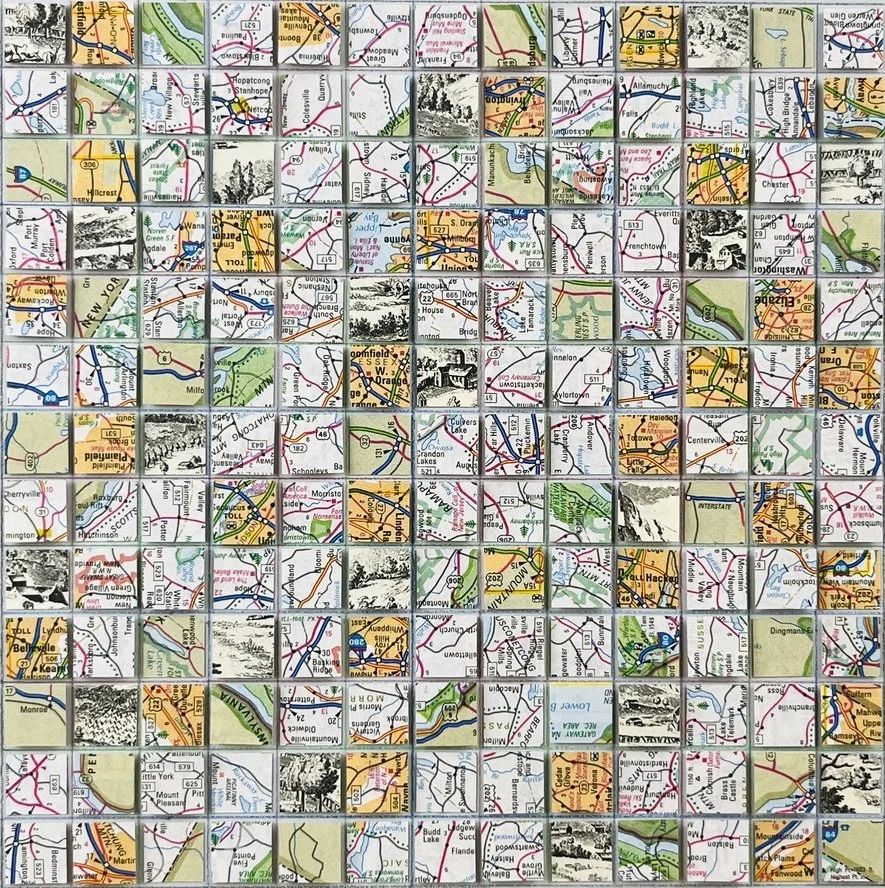 No Way Home. 2025 paper collage
7.25 x 7.25