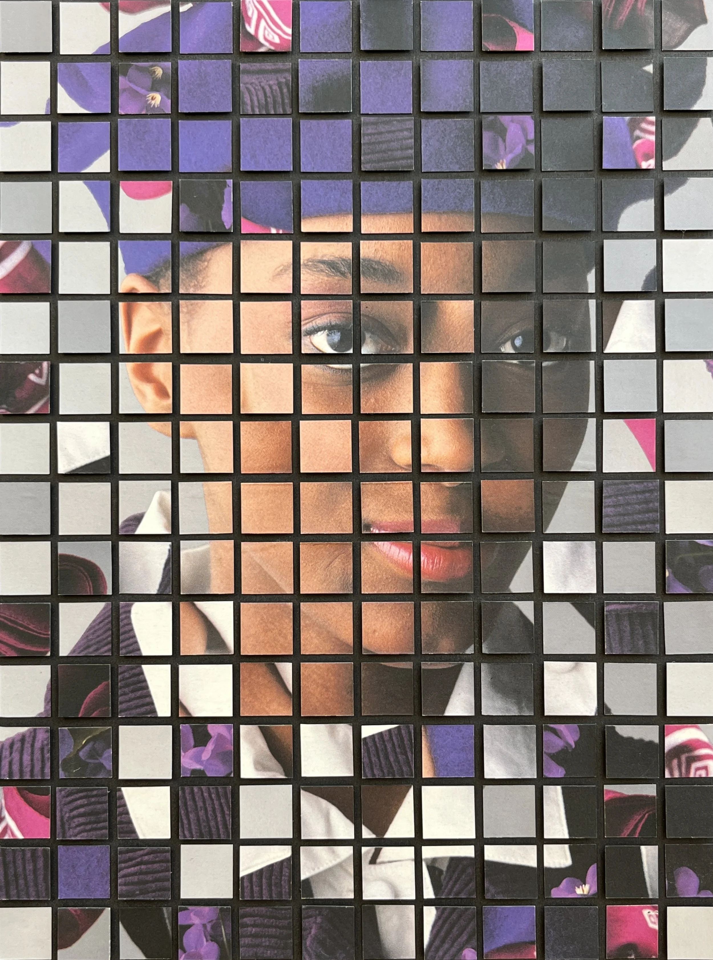 Little by Little. 2025 paper collage
13.875 x 10.375