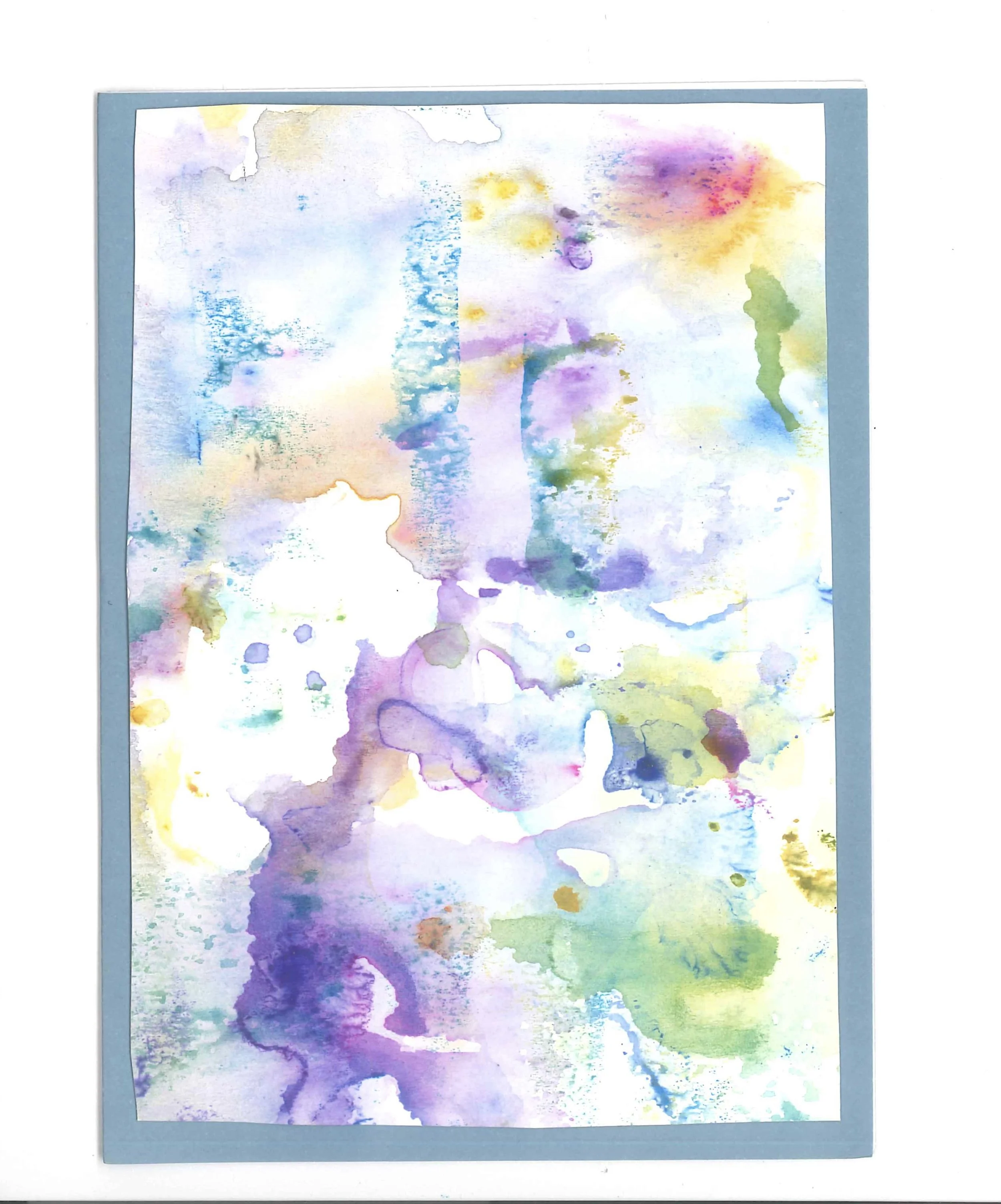 Experimental Watercolor 3, 2023