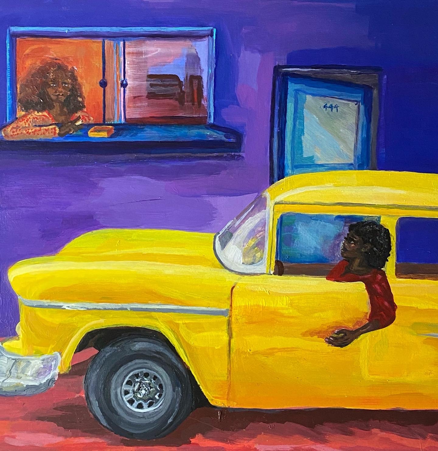 I’m Outside - Acrylic Painting