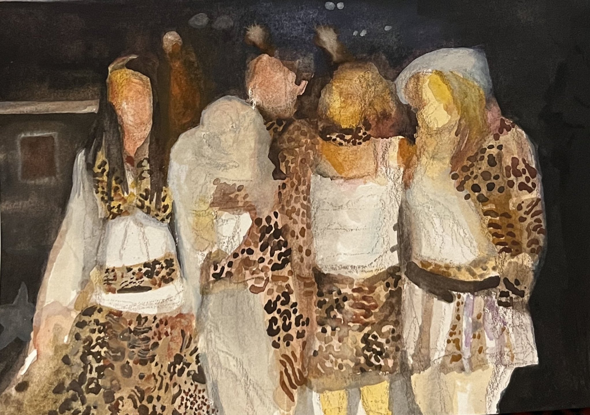 Cheetah girls - small works 2023

Watercolor on cold pressed paper
  