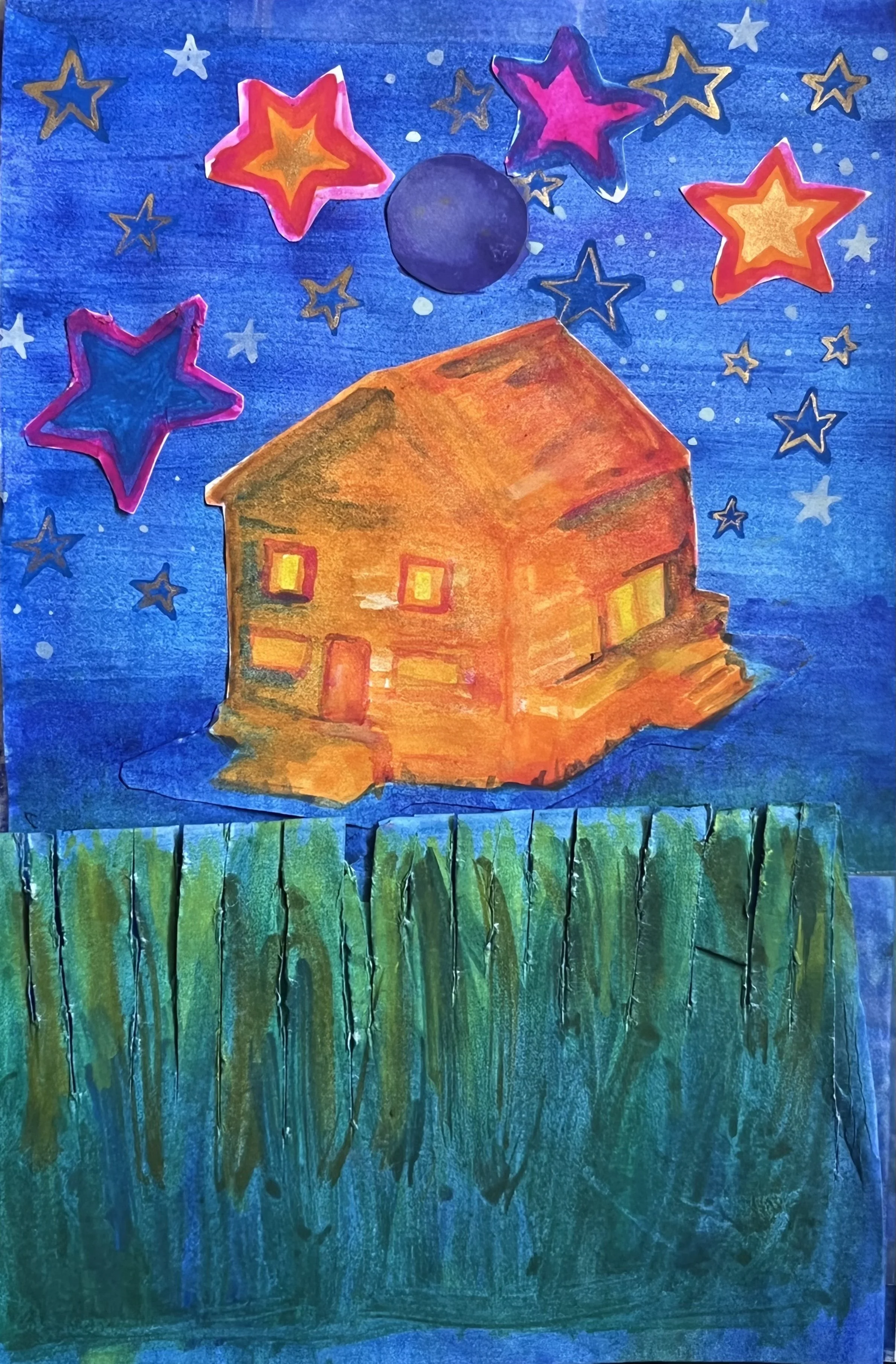 Color Cabin 2023

watercolor & collage on mixed media paper in sketchbook 