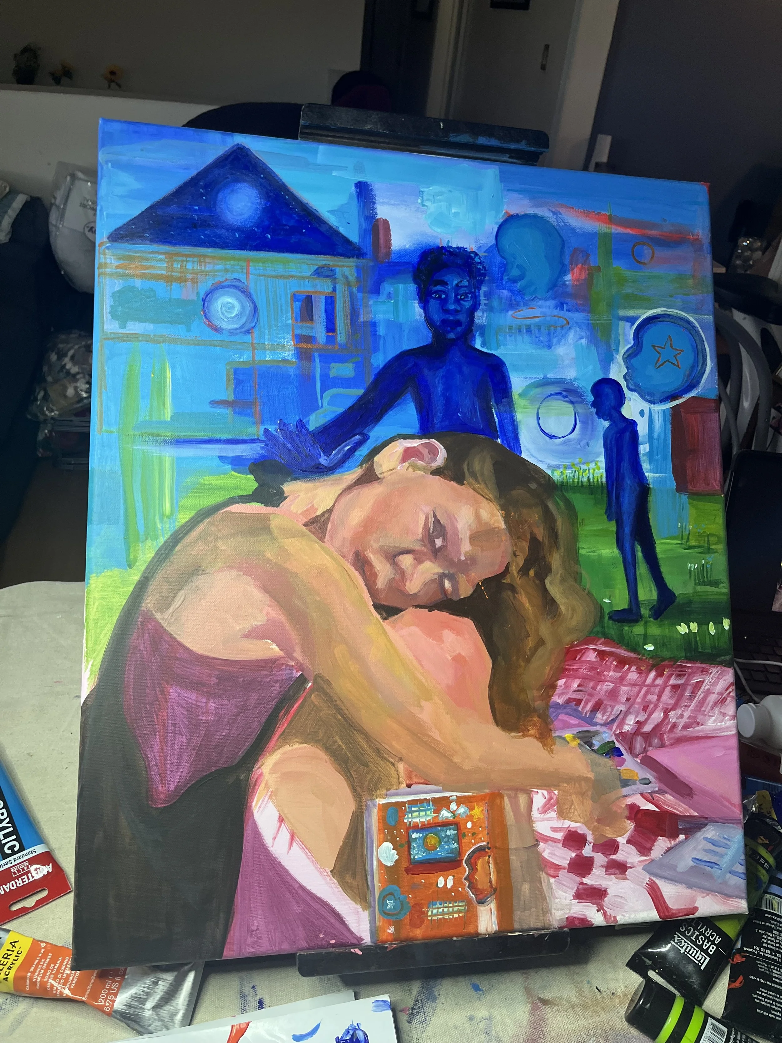 Process of 'My Blues' 2024