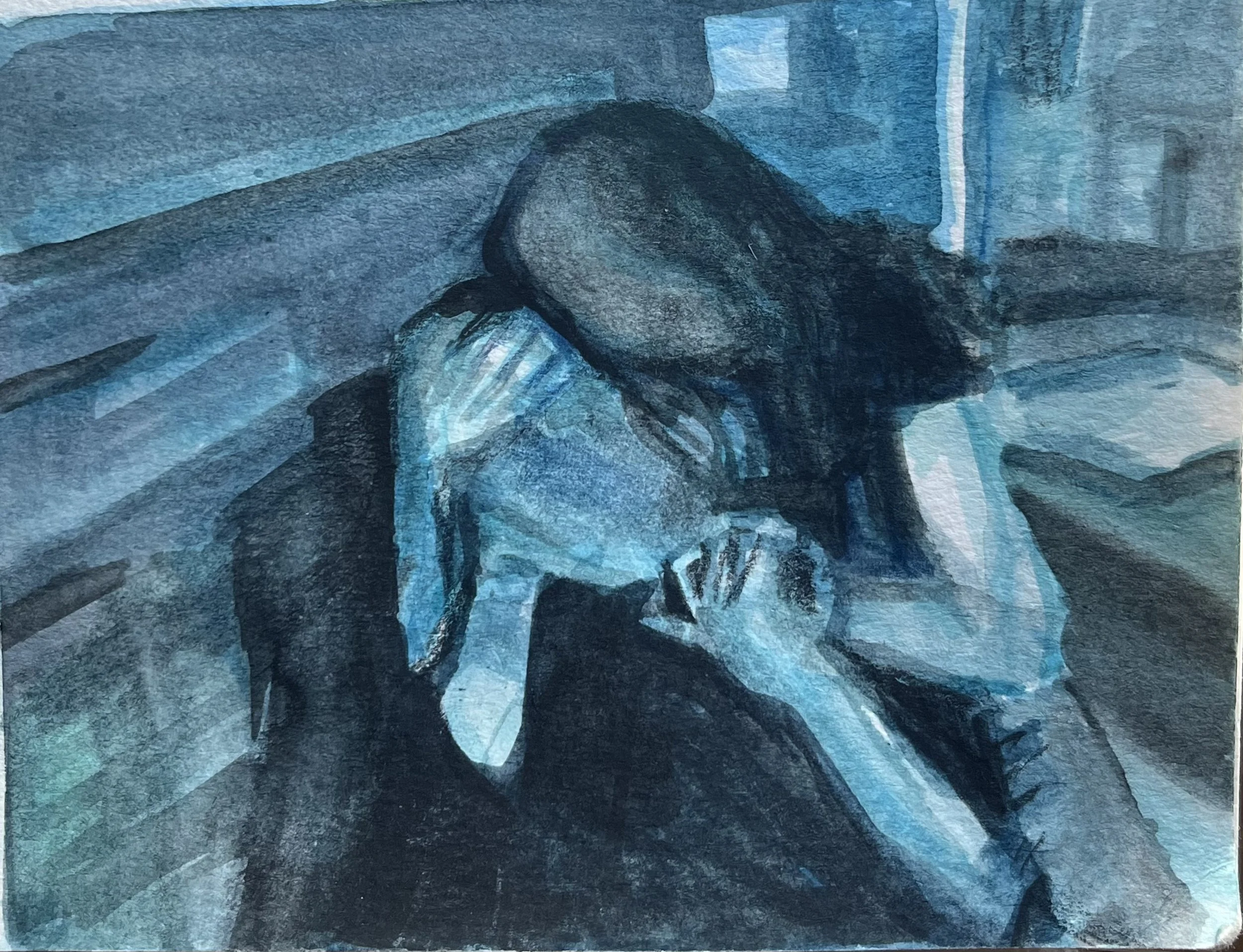 Thirteen - small works 2023 

Watercolor on cold pressed paper 