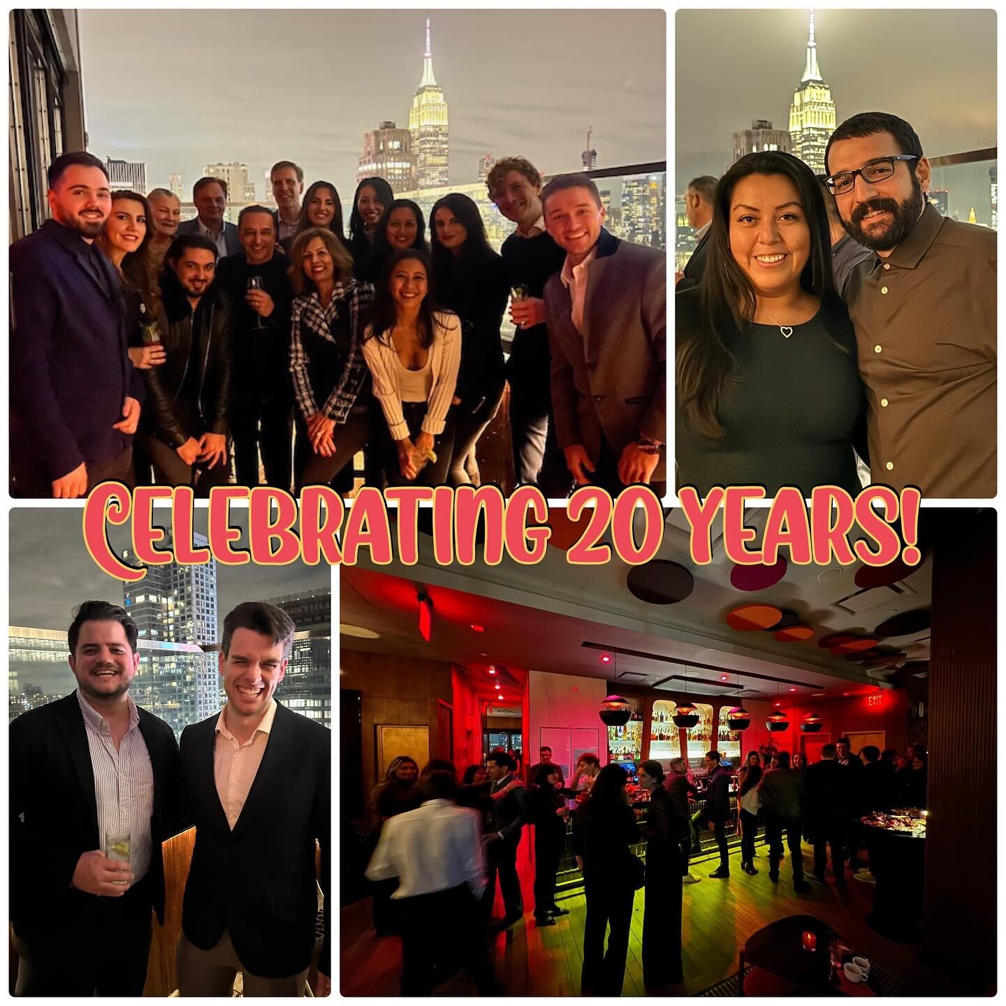 Last week, Atmosphere Design Group celebrated 20 years of business with staff, friends and clients at a rooftop celebration in NYC. We are proud of all that the Atmosphere team has accomplished in the past 20 years. We are grateful for all of our cli