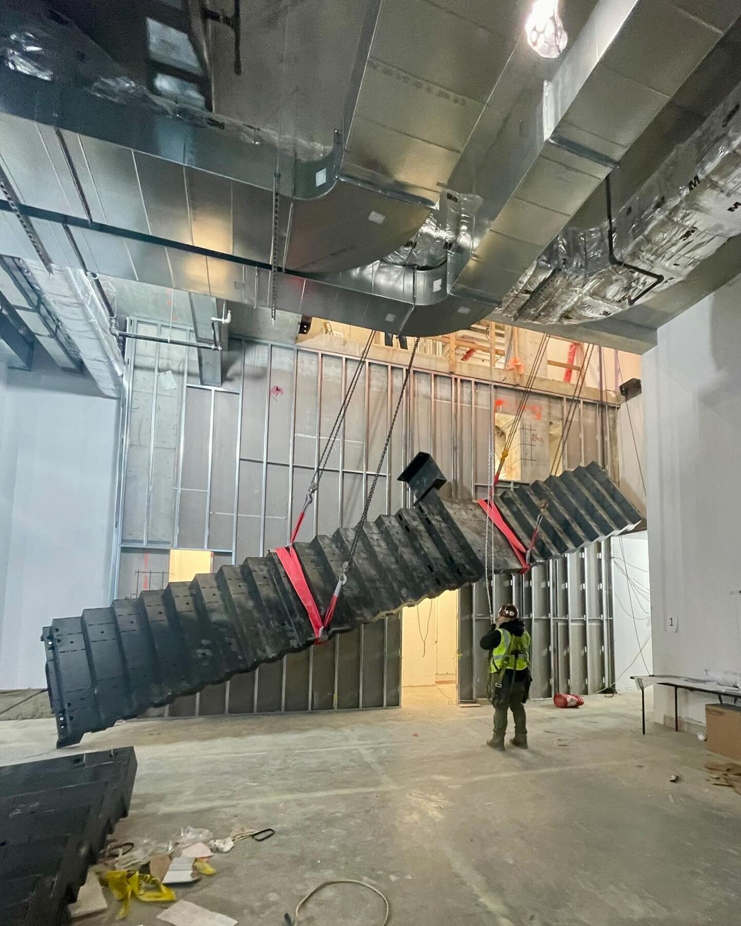 One monumental stair coming right up!
A sneak peek at one of our intriguing works in progress.

#atmospheredesigngroup #retailarchitecture  #retaildesign #luxuryretail #sneakpeek