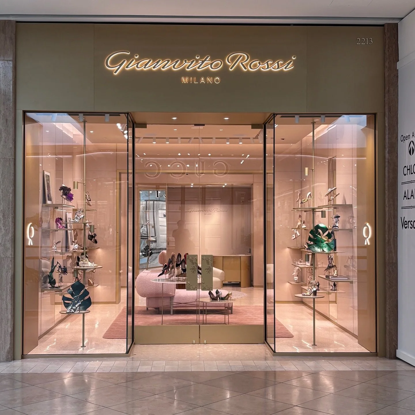 Our next 2025 project recap highlights a new client for ADG &mdash; @gianvitorossi relocated boutique at @southcoastplaza in Costa Mesa.

The redesigned space reflects the brand&rsquo;s modern vision, combining clean architectural lines with a refine