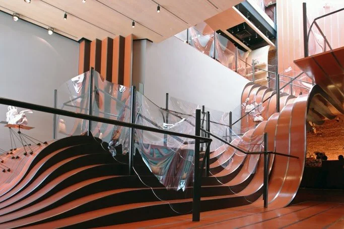 From the archives.
Longchamp SoHo- where the lines of art &amp; architecture flow together.
One of Atmosphere&rsquo;s first major projects with a global luxury brand &mdash; 20 years ago.