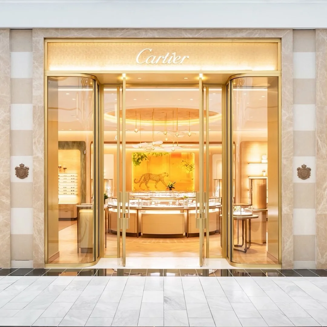Proud to share the newly renovated Cartier boutique at @kop_mall. Such a joy to work on a space this beautiful &mdash; every curve, texture, material, and light detail was thoughtfully considered. ✨