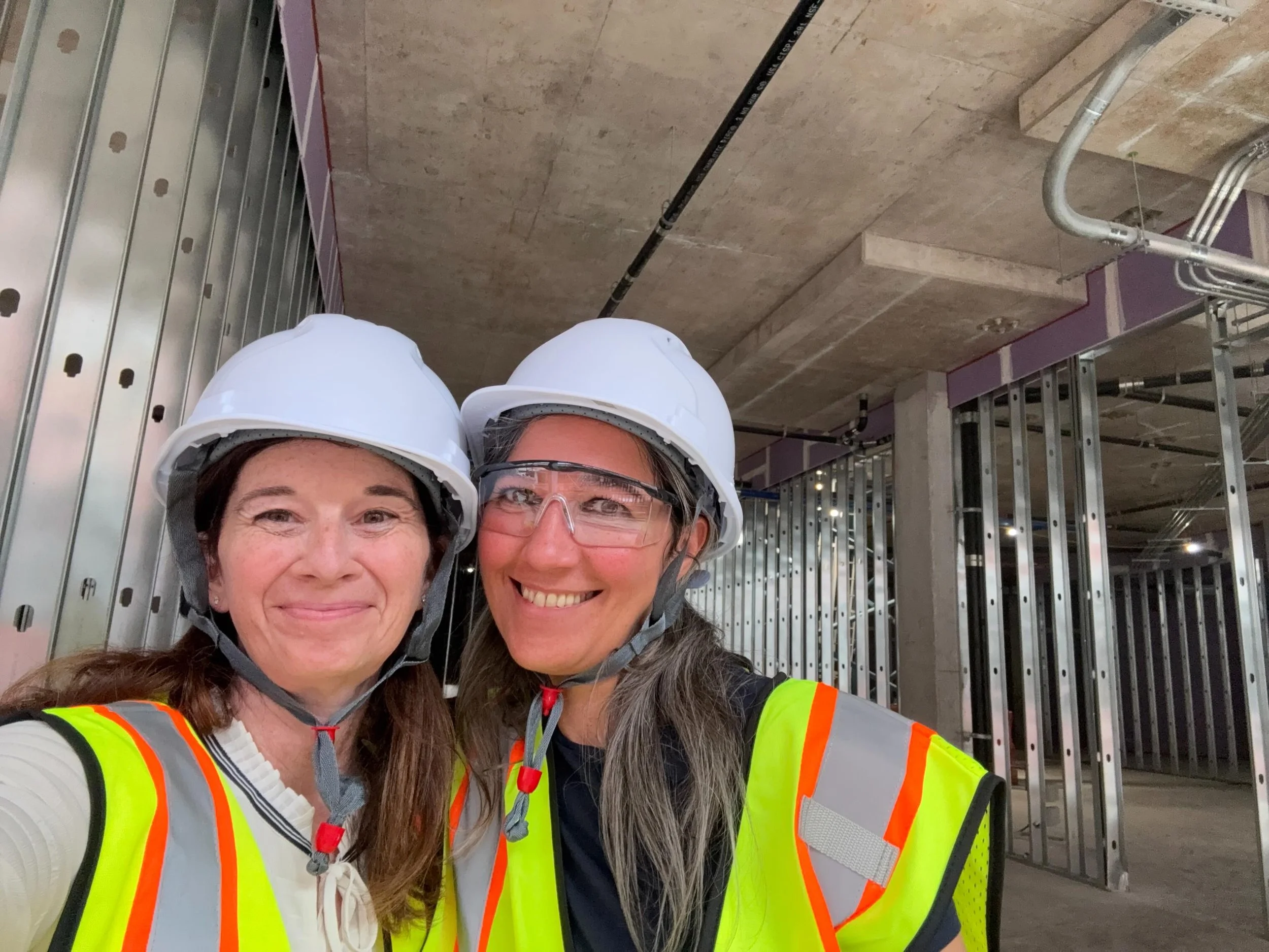 All smiles on site. 😄

Jenn Doyle, Senior Project Manager, visiting one of our many Bal Harbour projects with GC @brodsoninc and her client.