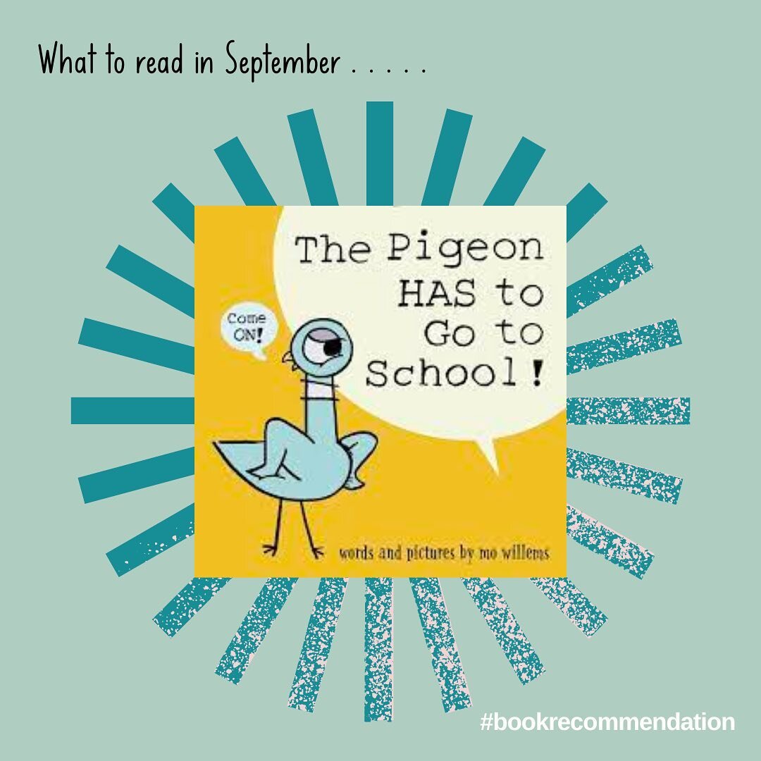 For all of those kiddos heading back to school! 

I just love Mo Willems. This book is perfect for preschool and kindergartners. Enjoy!