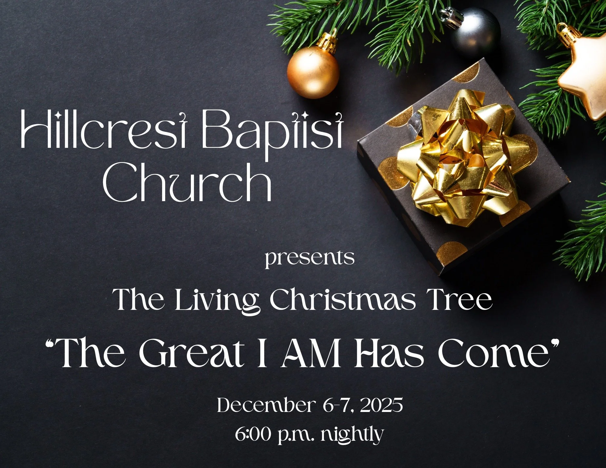 Living Christmas Tree