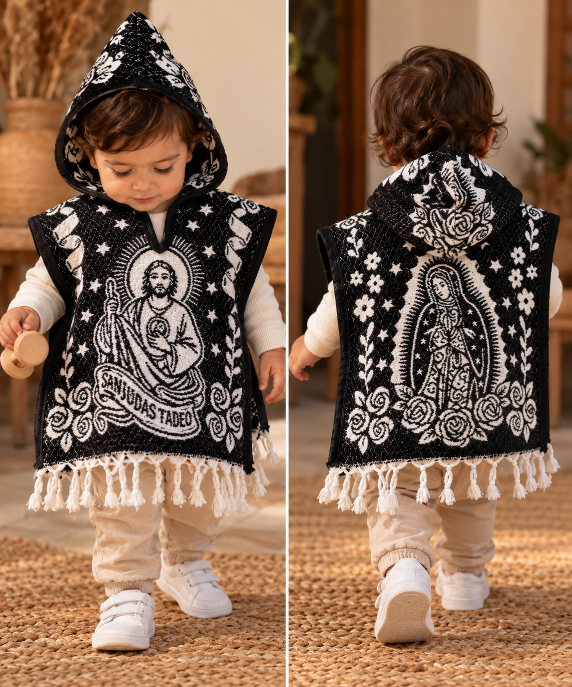 Toddler in Sacred Woven Poncho.png