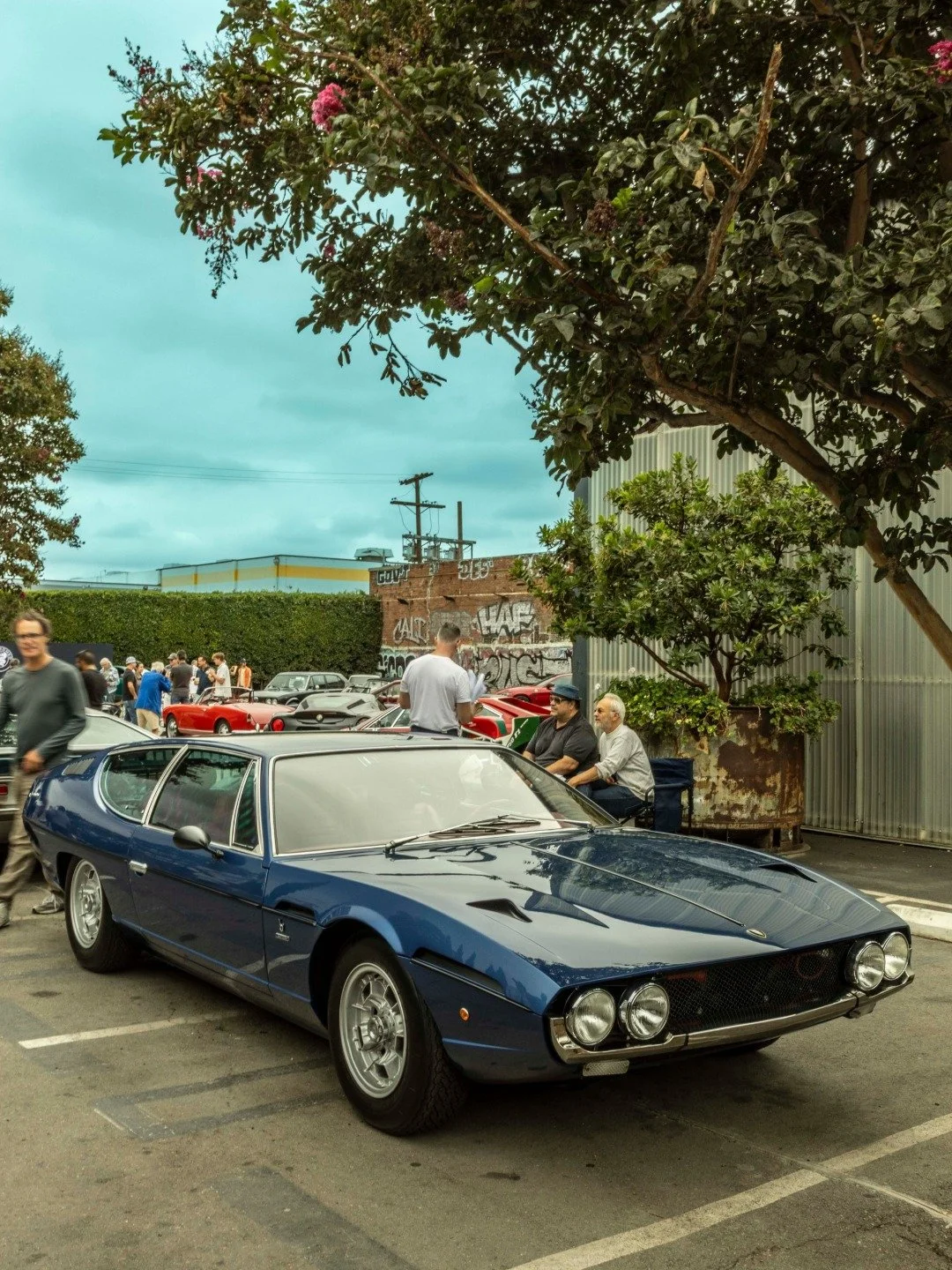 Dark Blue Lamborghini Espada