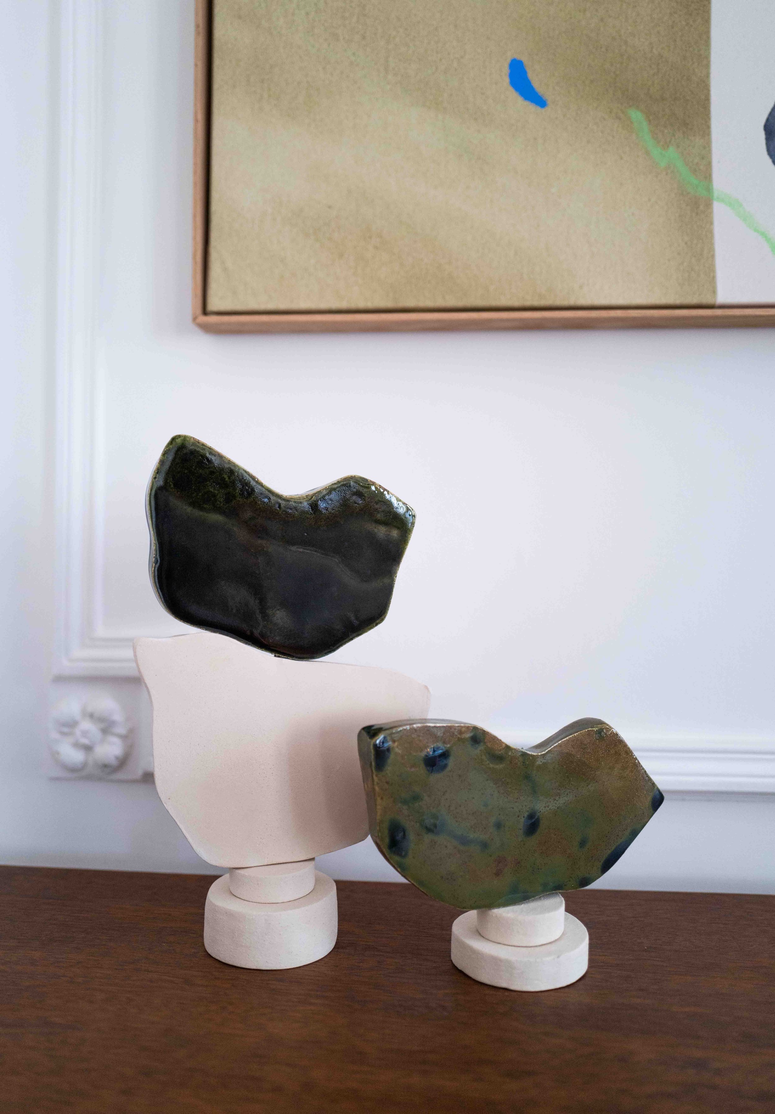 Sculptures en céramique : quand mon univers abstrait prend volume