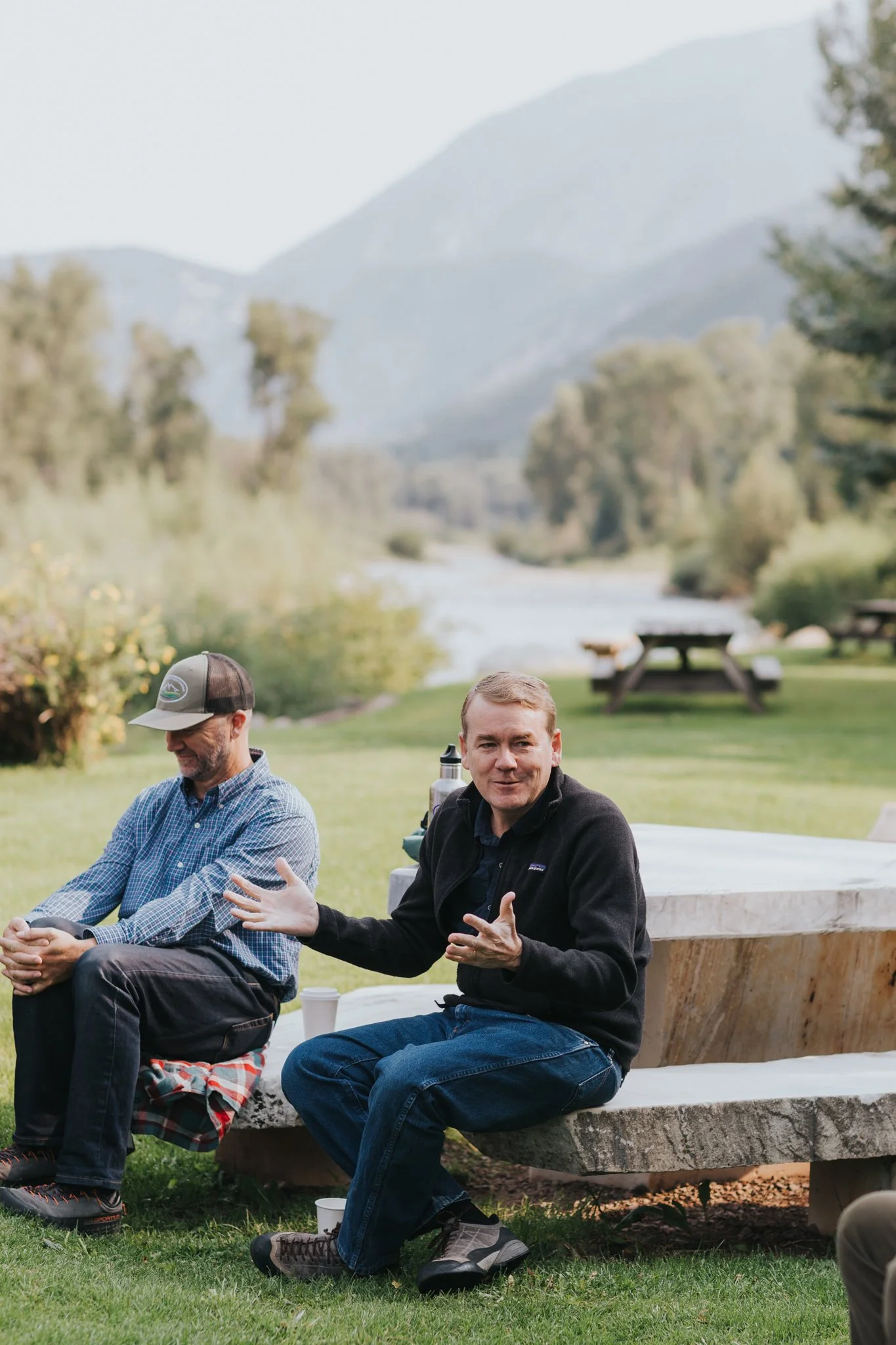 Colorado senator Michael Bennett in Redstone, Colorado. Photo by Olivia Emmer.