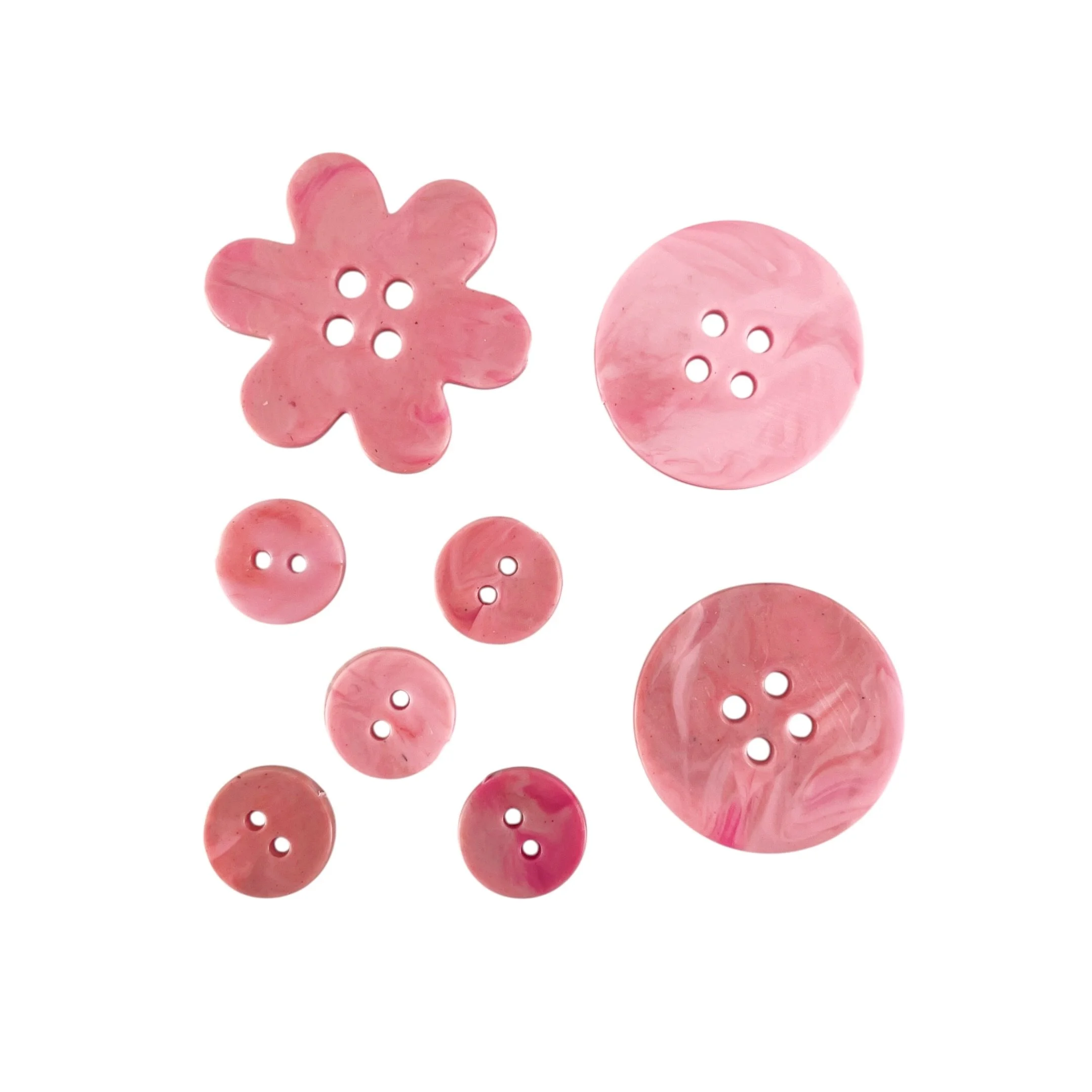 Dusty Pink Buttons
