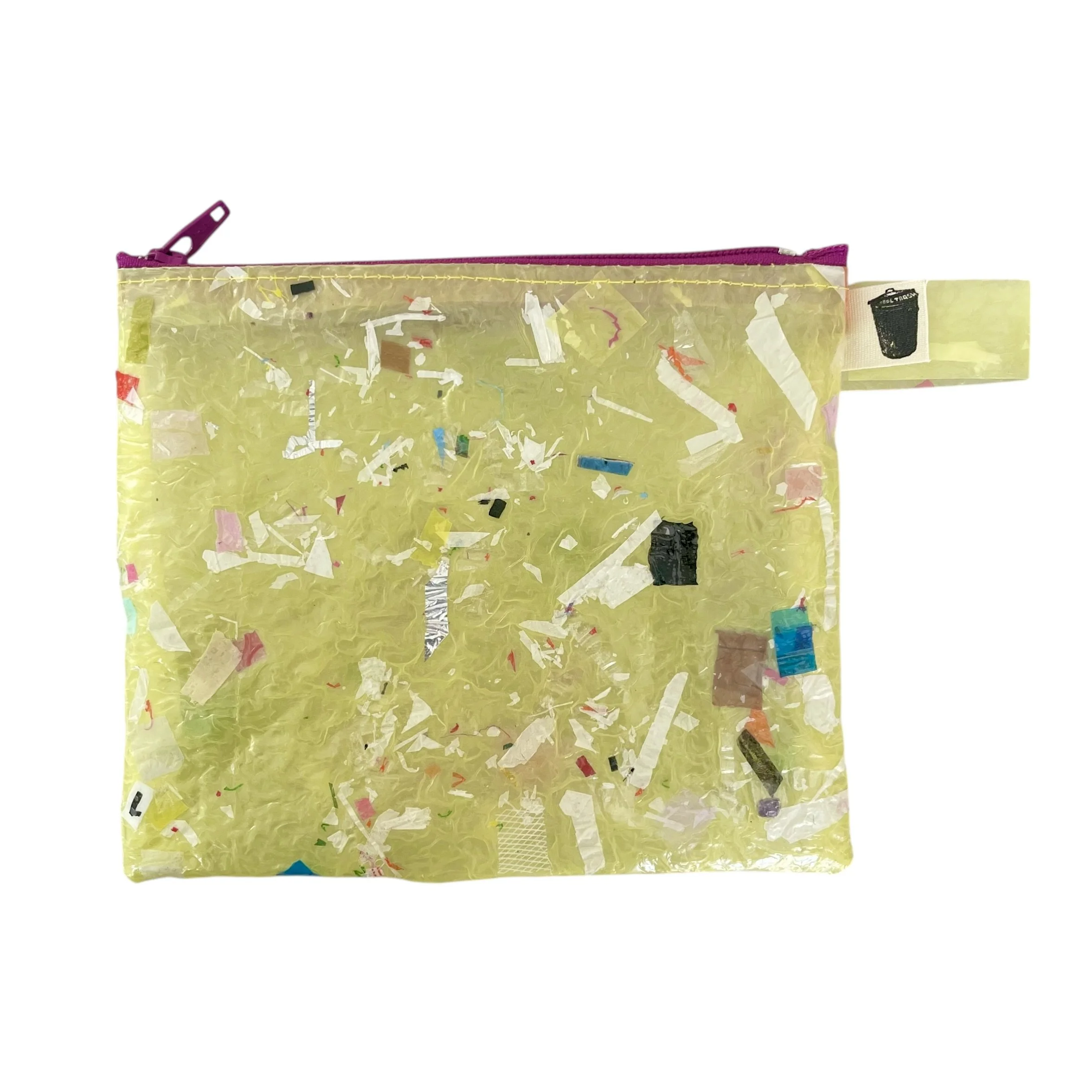 Medium Yellow Confetti Pouch