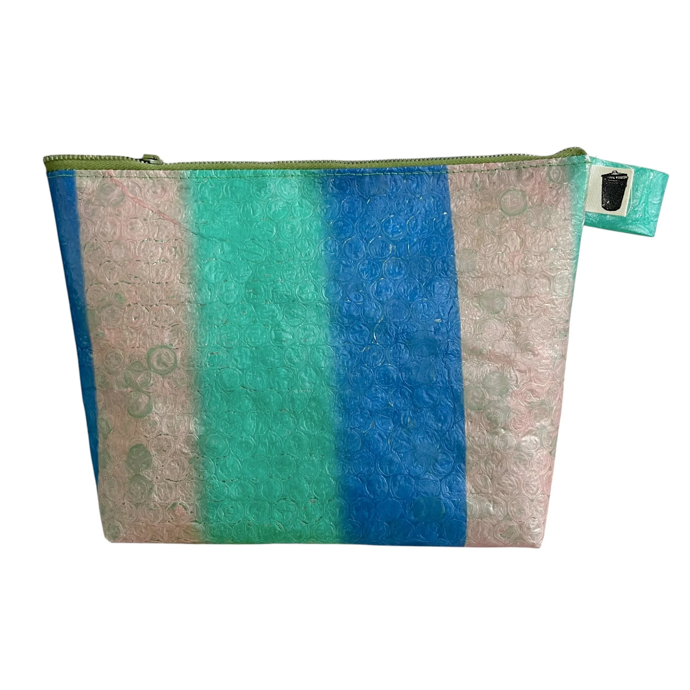 Stripe Bucket Pouch