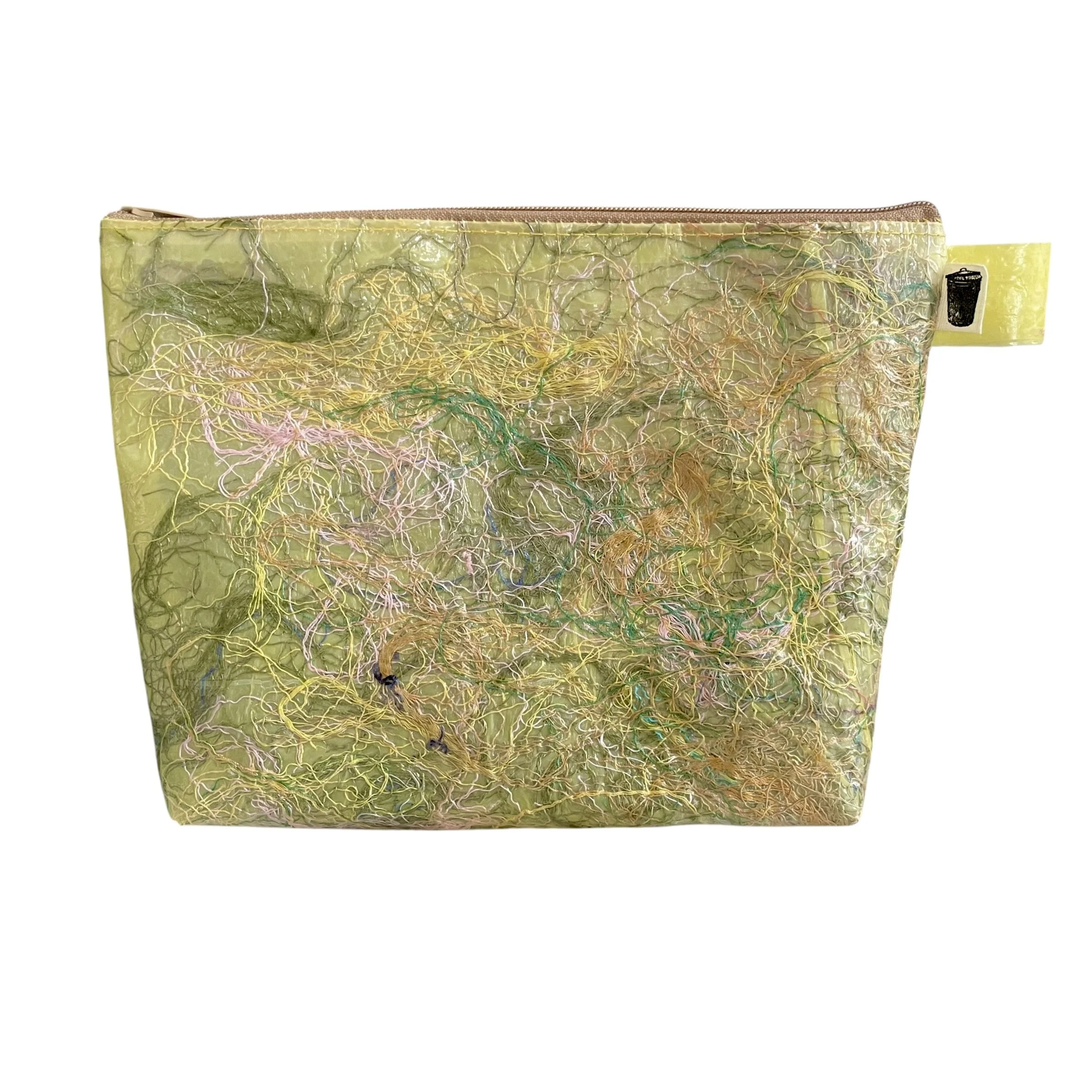 Scrap Thread Bucket Pouch