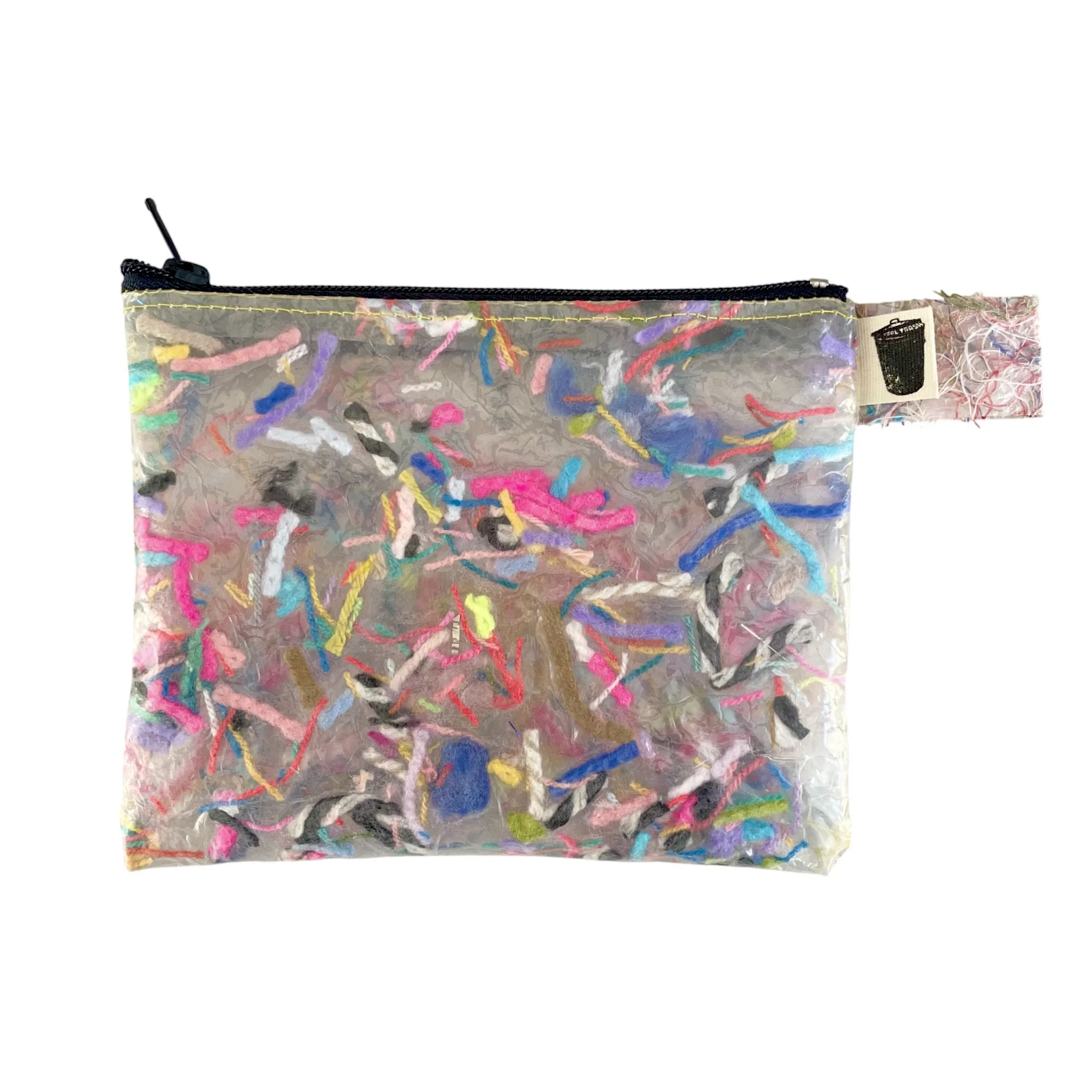 Yarn Scrap Fabric Pouch