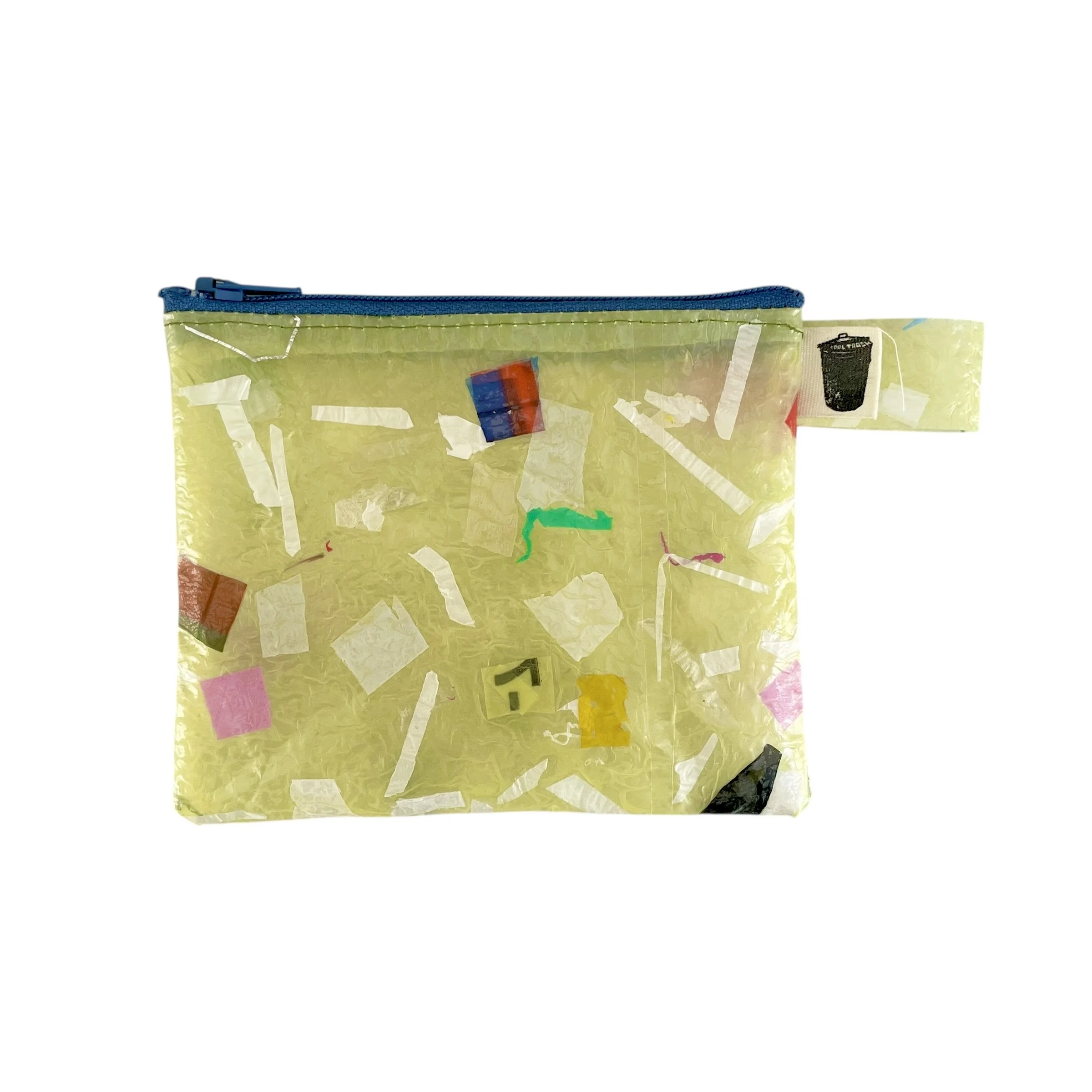 Small Yellow Confetti Pouch