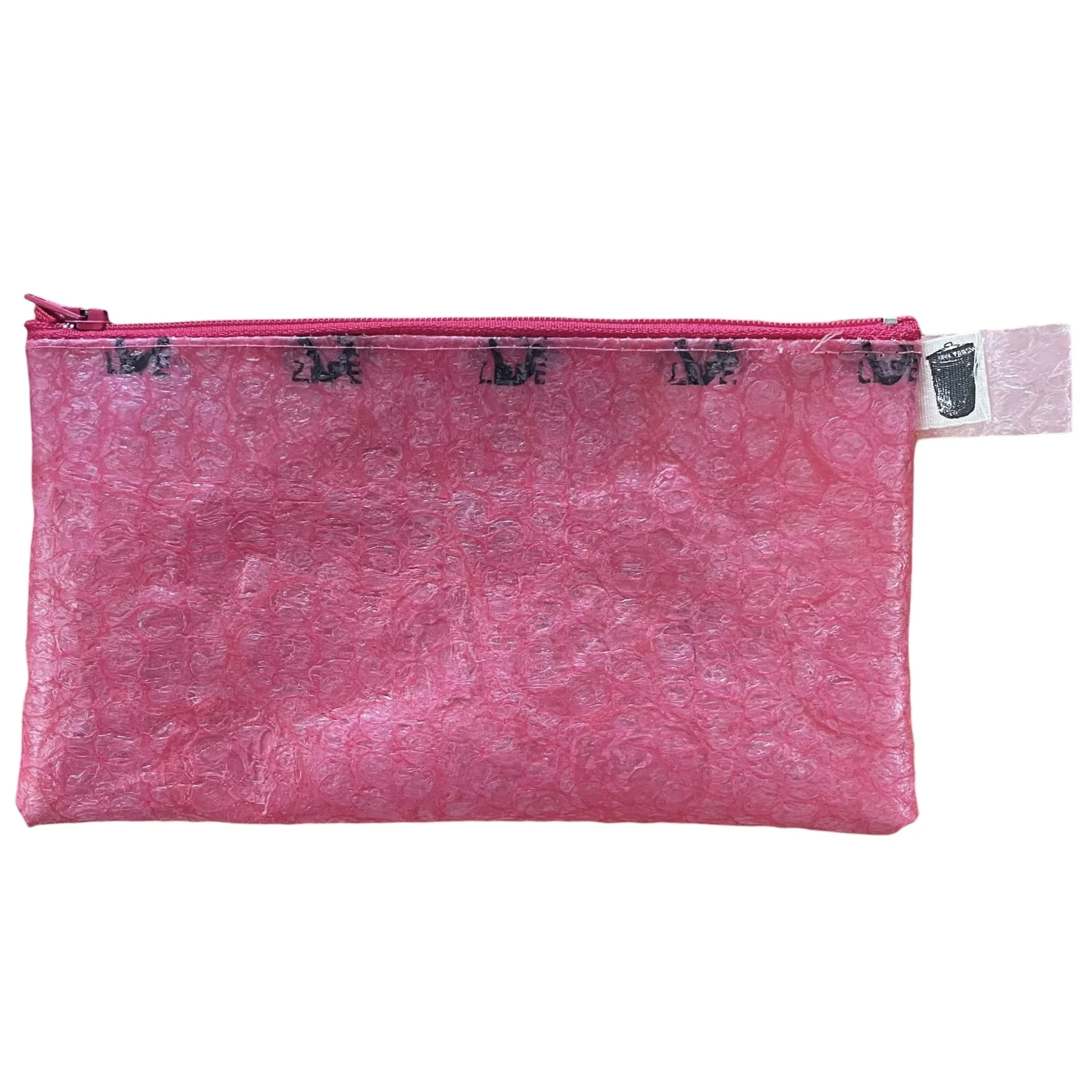 Pink Bubblewrap Pouch