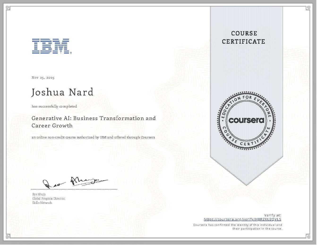 Gen AI: Business Transformation