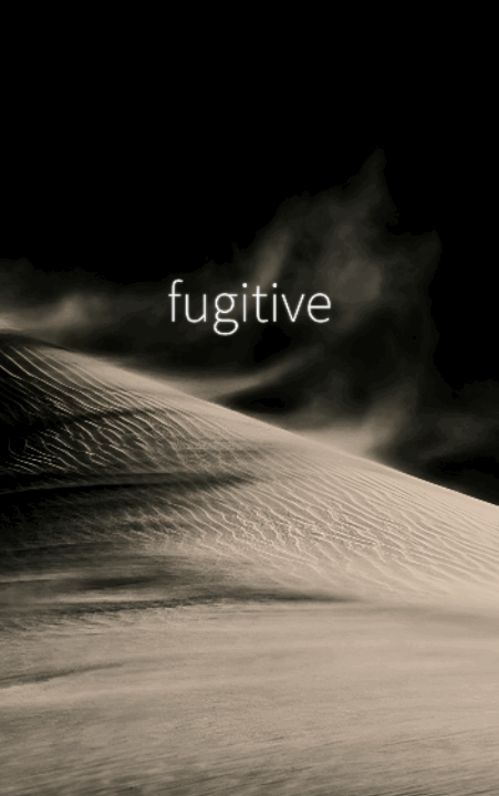 fugitive (signed pre-order)