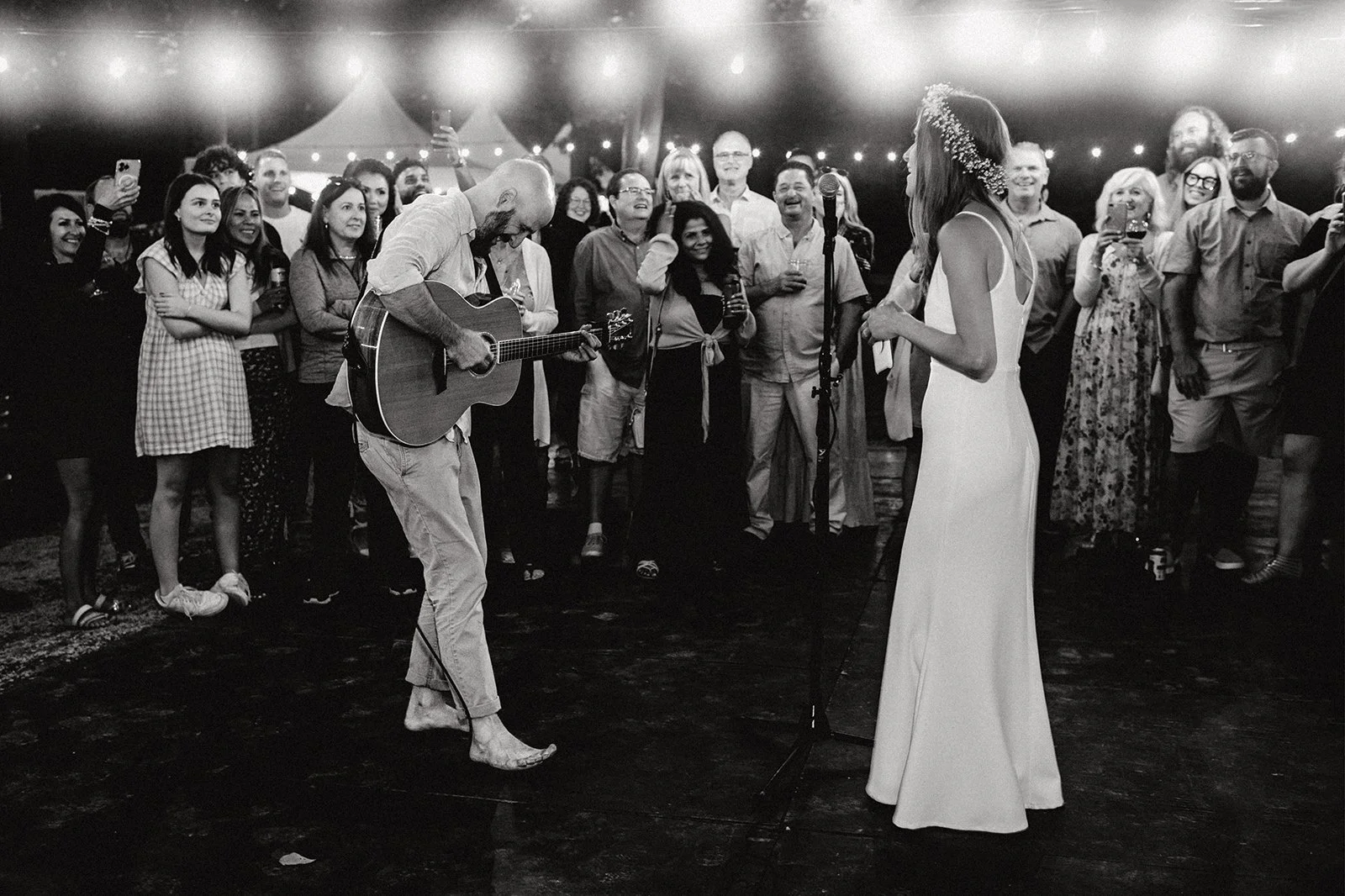 Alternative bride and groom wedding in toronto