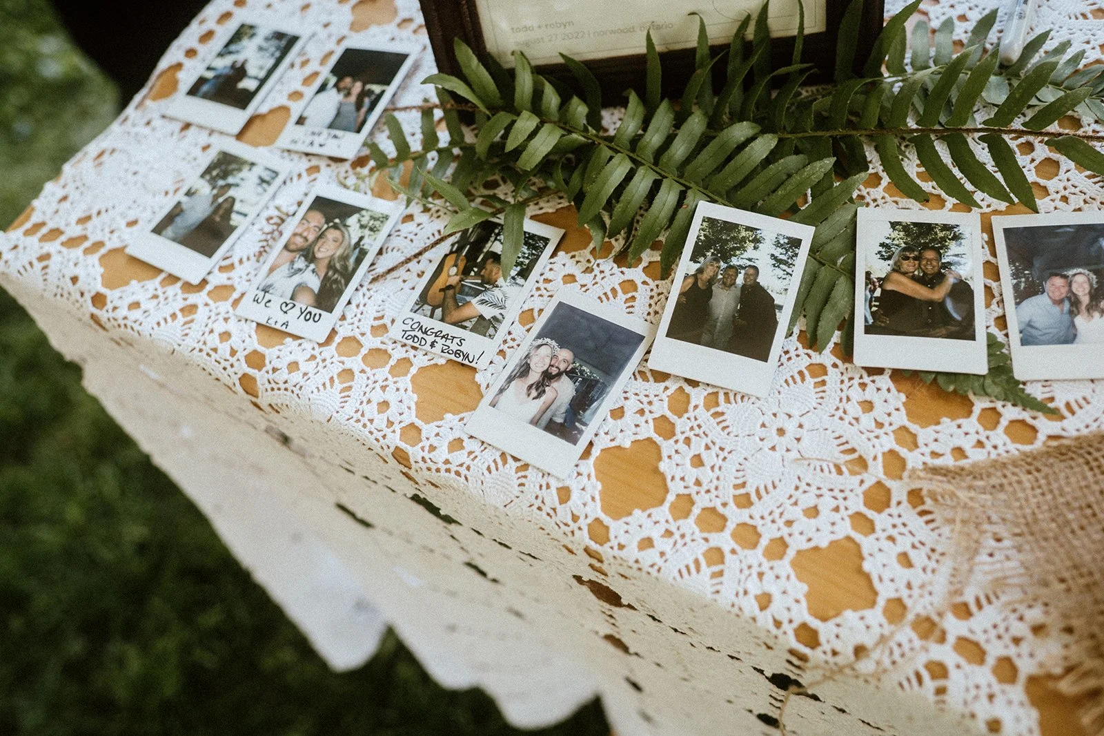Film photography of wedding in toronto